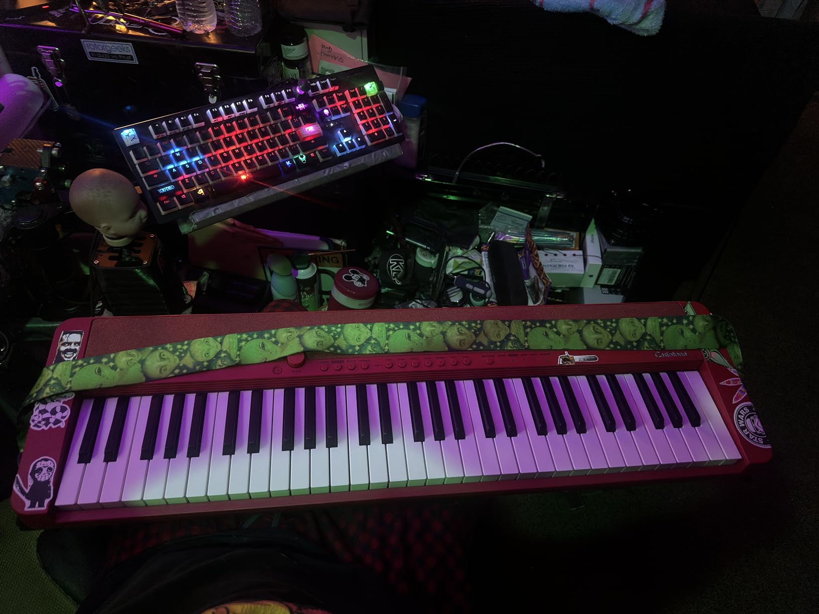 Casio Casiotone CT-S1 - 61-Key Touch-Sensitive Retro Keyboard | Sleek, Portable Design for Beginners to Pros | Stereo Grand Piano + 60 AiX Tones | USB-MIDI Connectivity customer photo 2
