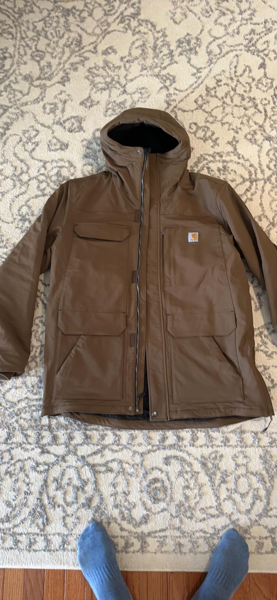 Carhartt Men's Super Dux Relaxed Fit Insulated Traditional Coat 105002 customer photo 2