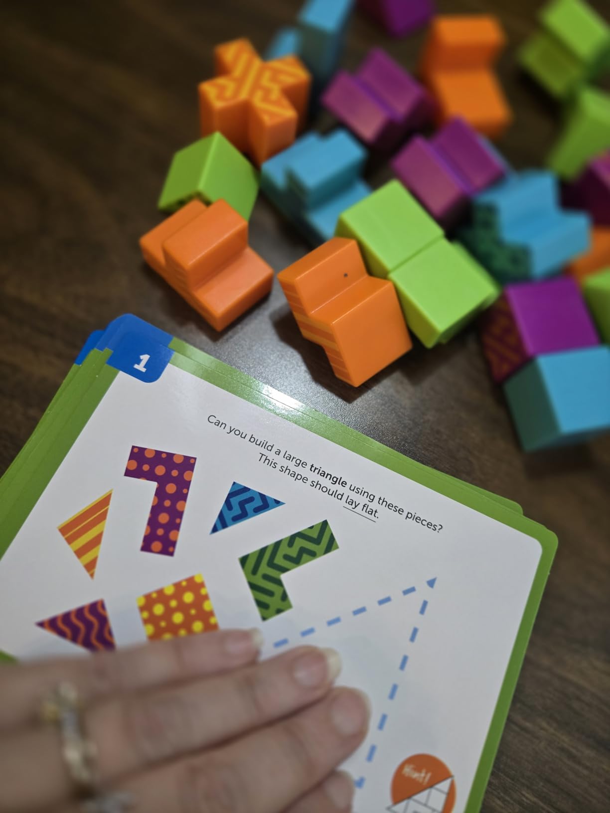 Learning Resources STEM Explorers Brainometry - 3D Puzzle Games for Kids, Kids Travel Games, Brain Teaser Puzzles customer photo 1