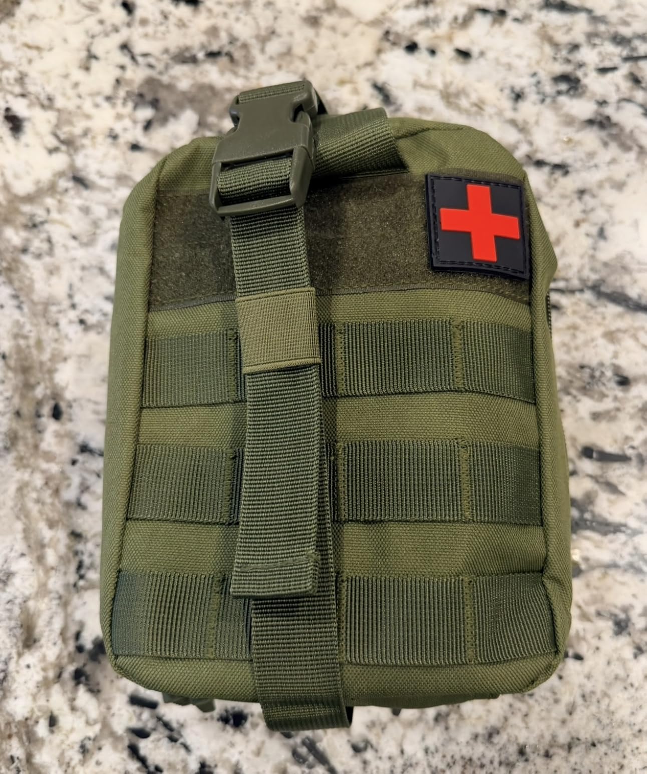 LUXMOM Survival Kit and First Aid Kit, 142Pcs Professional Survival Gear and Equipment with Molle Pouch customer photo 1