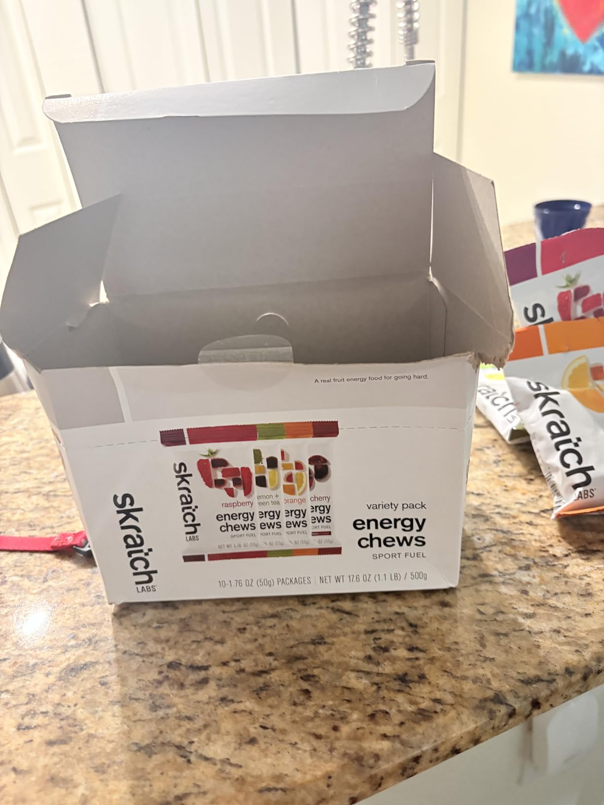 Skratch Labs Energy Chews | Gummies for Running, Cycling & Endurance Quick Carbs for Athletes, Easy to Digest, Real Fruit | Gel Alternative for Runs & Rides | Variety Pack 10 Pack | Gluten Free, Vegan customer photo 2