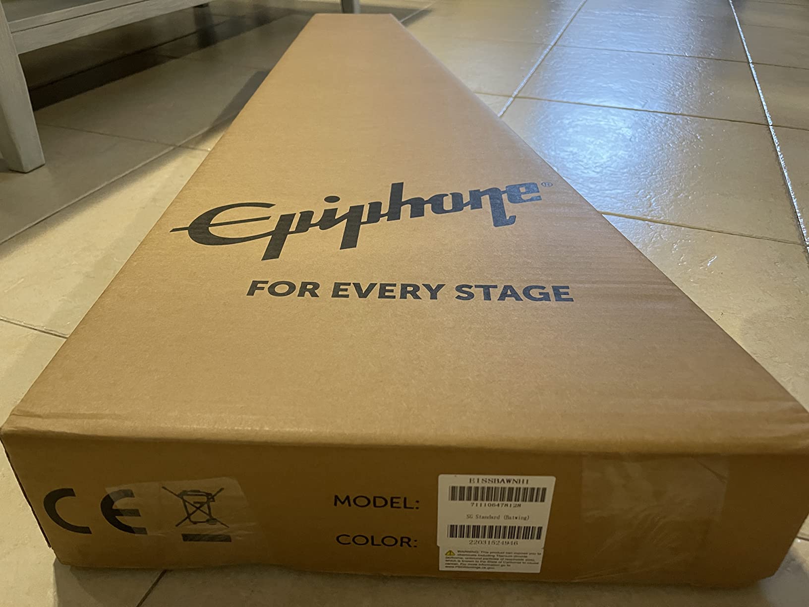 Epiphone SG Standard, Lefty Cherry customer photo 1