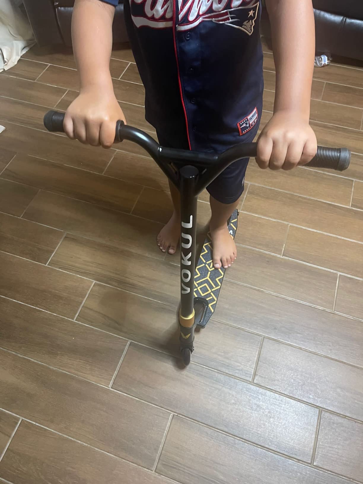 VOKUL S2 Pro Scooters for Kids Age 6-12 | Colorful Stunt Scooter for Beginners Teens | Trick Scooter for BMX Freestyle Tricks customer photo 1