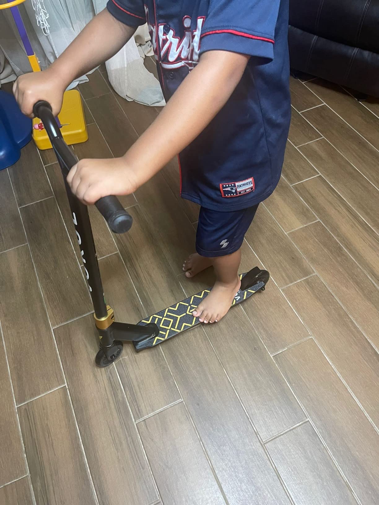 VOKUL S2 Pro Scooters for Kids Age 6-12 | Colorful Stunt Scooter for Beginners Teens | Trick Scooter for BMX Freestyle Tricks customer photo 2