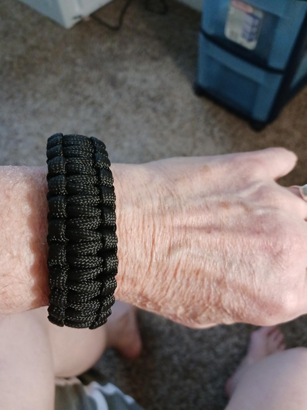 M-Tac Paracord Bracelet - Tactical Survival Wristband with Fastex Buckle - 7-Strand Cord for Hiking, Camping, Emergency Use customer photo 2