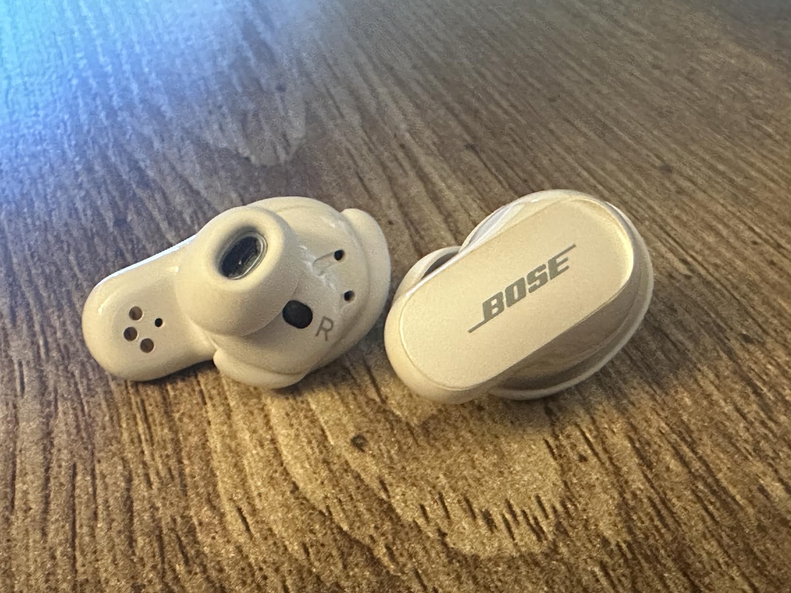 Bose QuietComfort Earbuds II, Wireless, Bluetooth, Proprietary Active Noise Cancelling Technology in-Ear Headphones with Personalized Noise Cancellation & Sound, Soapstone customer photo 2
