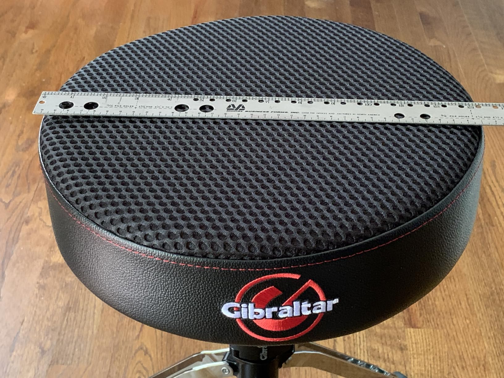 Gibraltar 4608 Drum Throne - Round Seat, Single-Braced, Lightweight Portable (4000 Series) customer photo 1