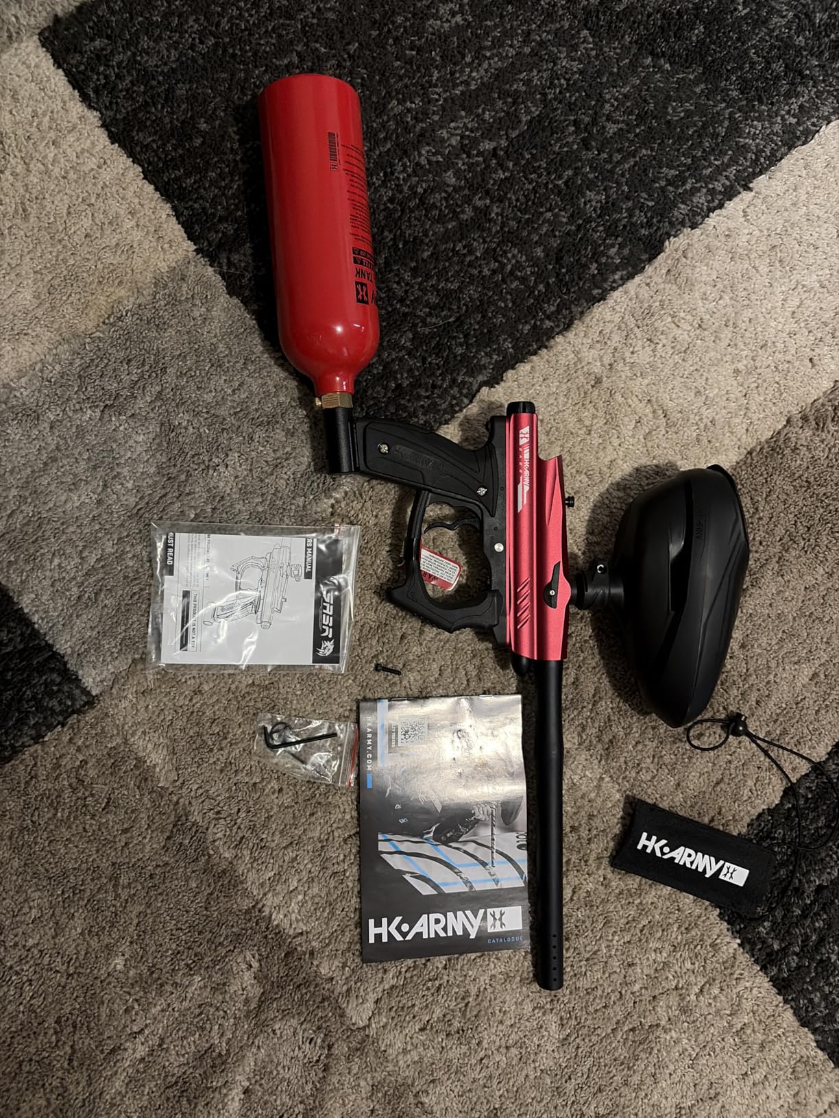 HK Army SABR Paintball Gun CO2 Marker Starter Package customer photo 1
