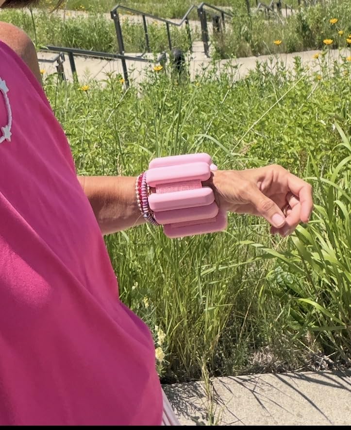 Bala Bangles Wrist & Ankle Weights for Women & Men - Adjustable Weighted Bands customer photo 1