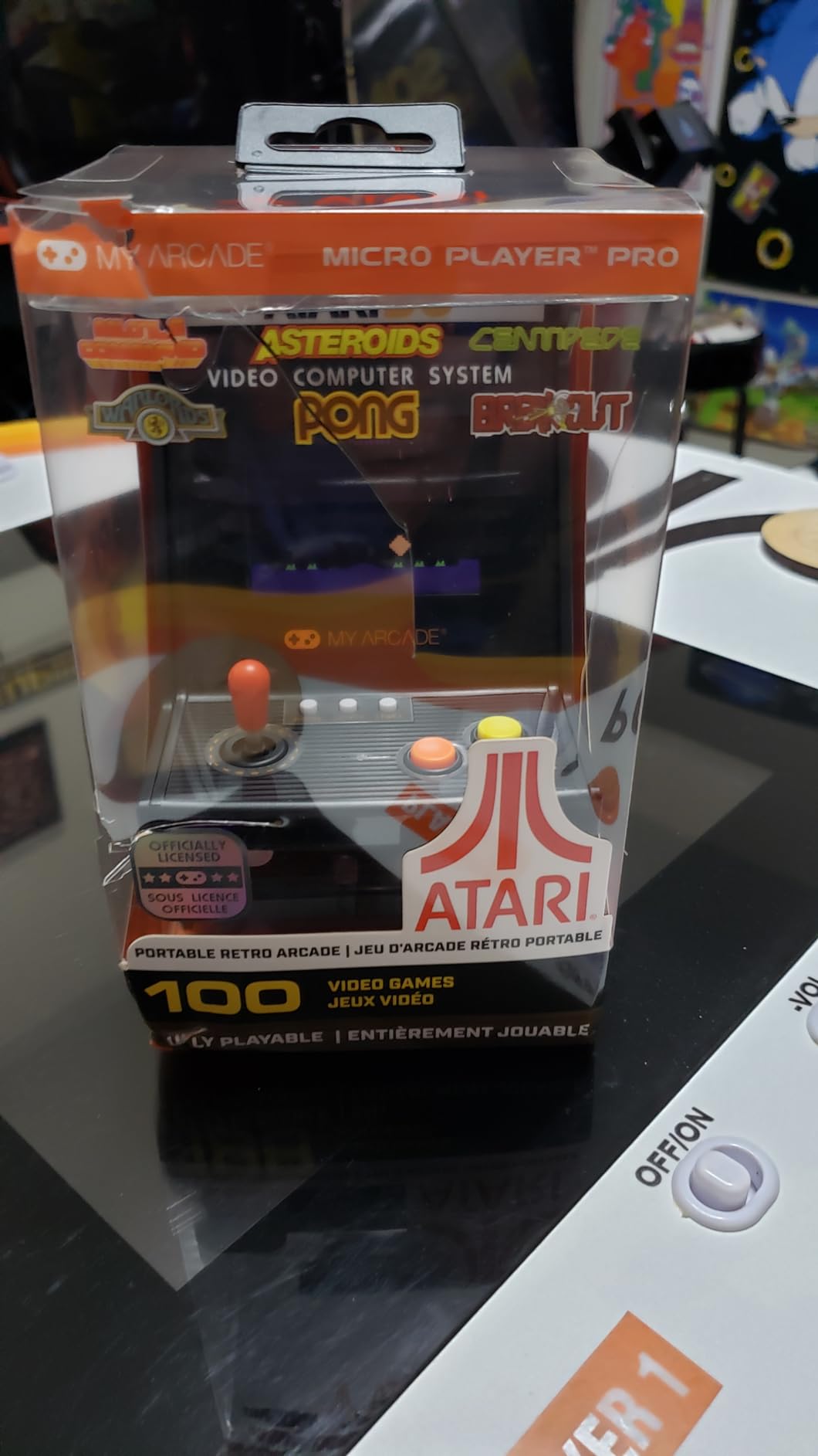 My Arcade Atari Micro Player Pro: 100 Arcade Games, 6.8