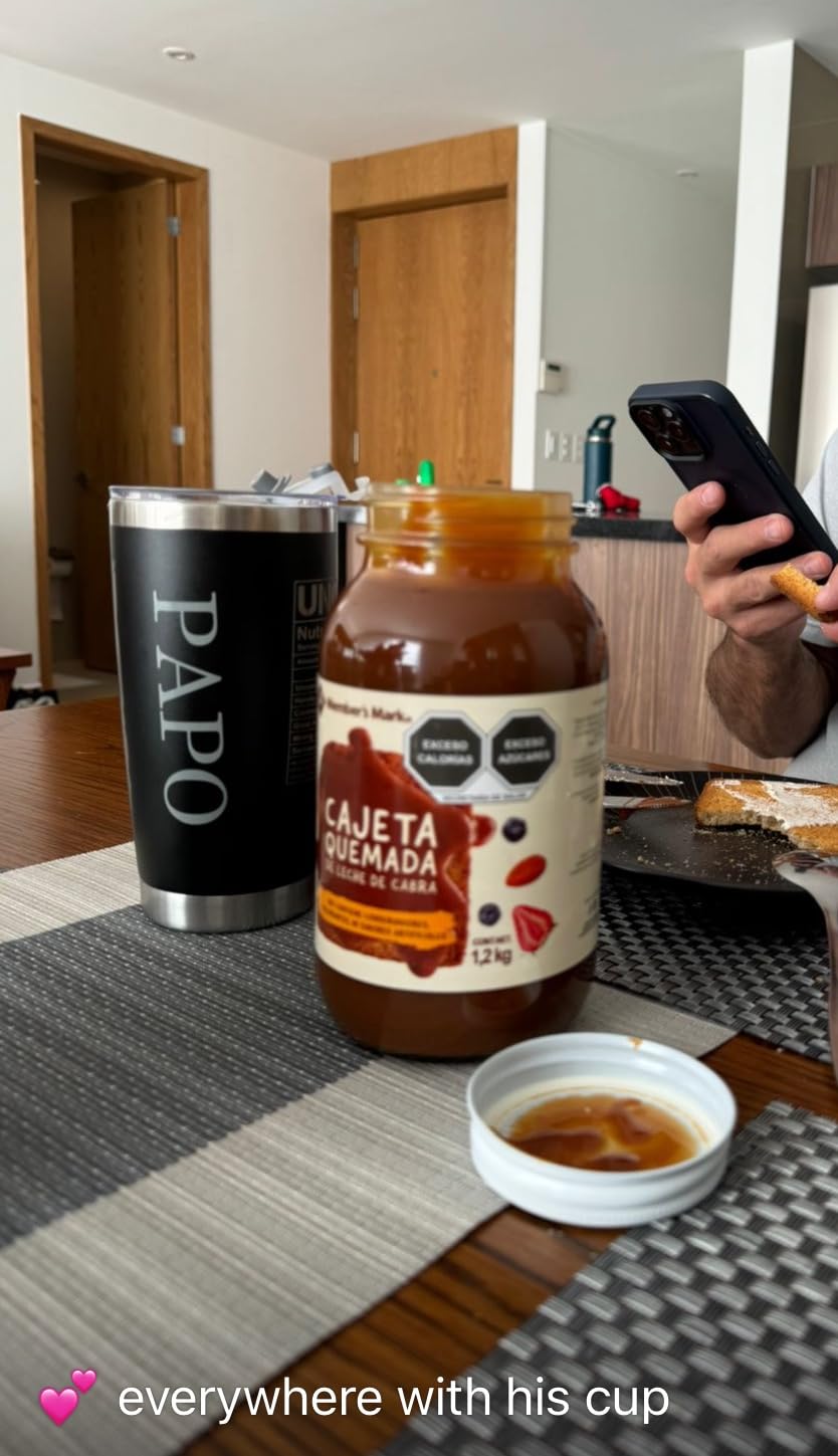 KATLADIZ Gifts for Dad from Daughter, Son - Dad Gifts - Birthday, Fathers Day, Father's Day Gift for Dads - New Dads Gift for Men - 20 Oz Stainless Steel Tumbler customer photo 2