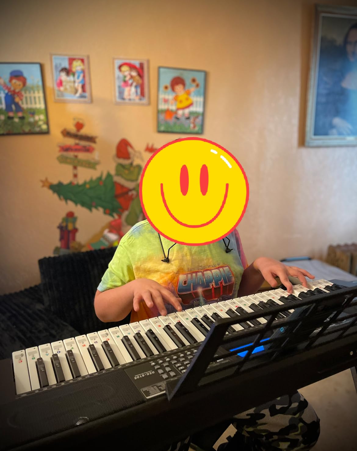 Donner 61 Key Keyboard Piano, Electric Piano Keyboard Kit with 249 Voices, 249 Rhythms - Includes Piano Stand, Stool, Microphone, Gift for Beginners (DEK-610S) customer photo 2