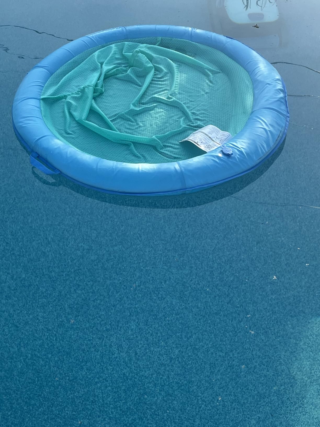 SwimWays Spring Float Premium Papasan Pool Lounger, Inflatable Pool Floats Adult with Fast Inflation for Ages 15 & Up customer photo 2