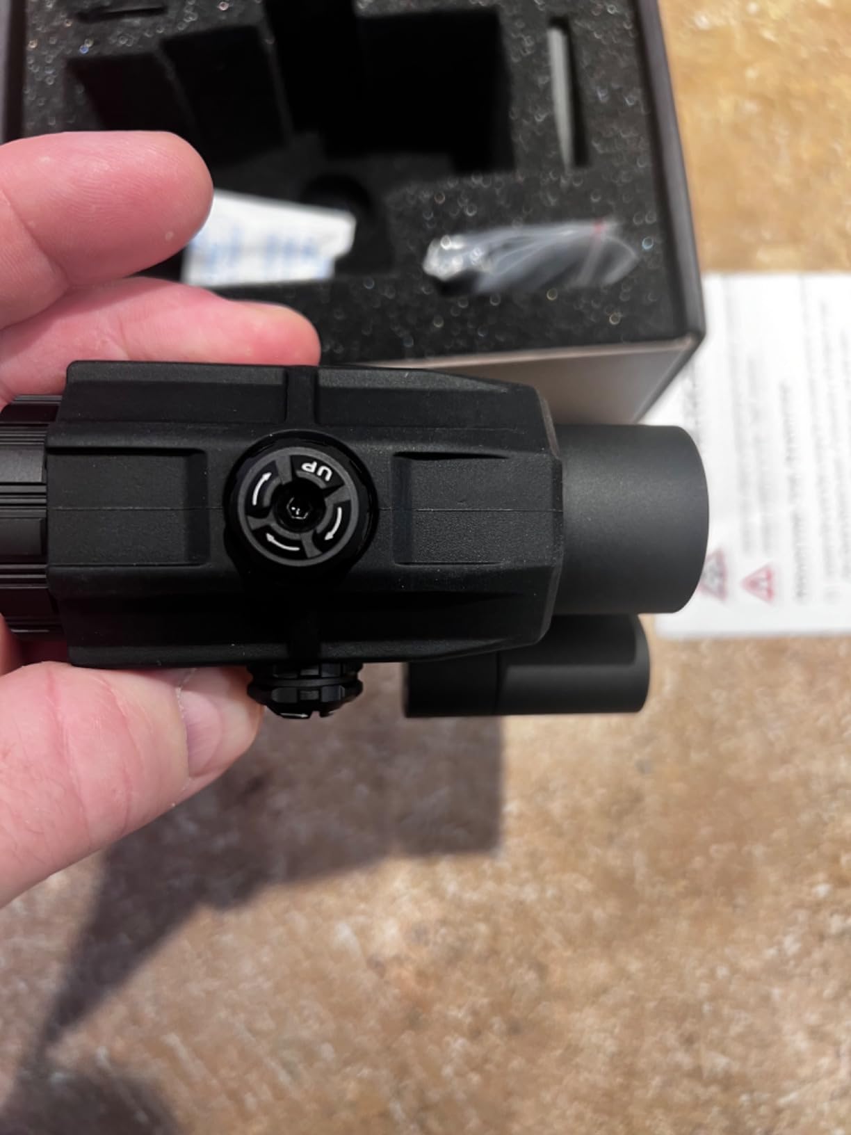 AT3 Tactical Delta 3X Red Dot Magnifier with QD Mount customer photo 1