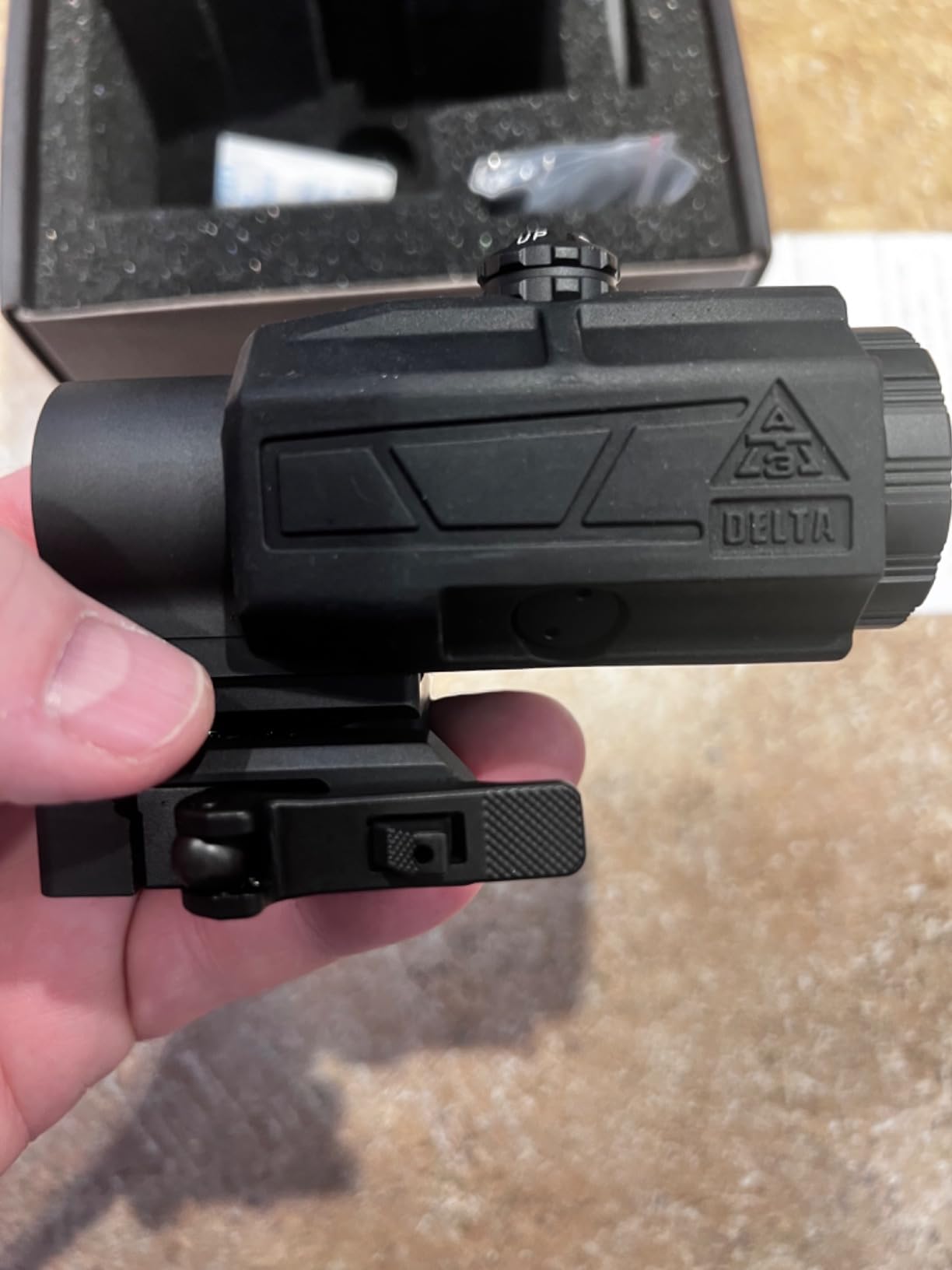 AT3 Tactical Delta 3X Red Dot Magnifier with QD Mount customer photo 2