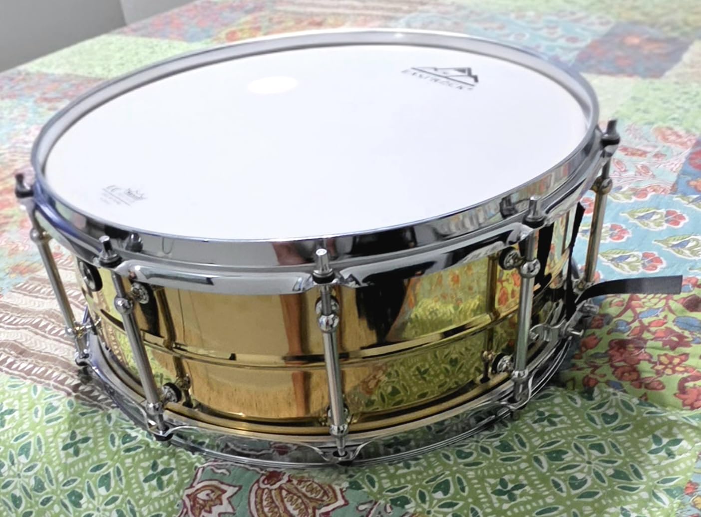 EASTROCK Snare Drum 14 X5.5 Inches Black Matte Finish Professional Snares for Drummer, Adult, Advanced Drum Set Snare Drums (Black) customer photo 2