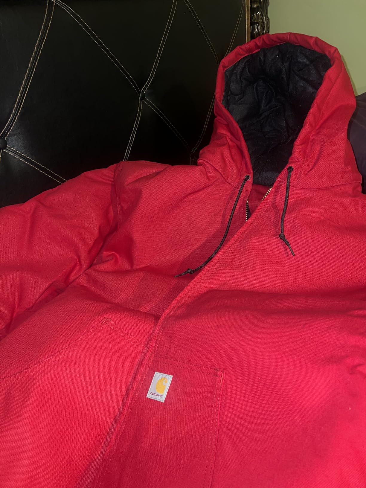 Carhartt Men's Iconic J140 Firm Duck Active Jac customer photo 2