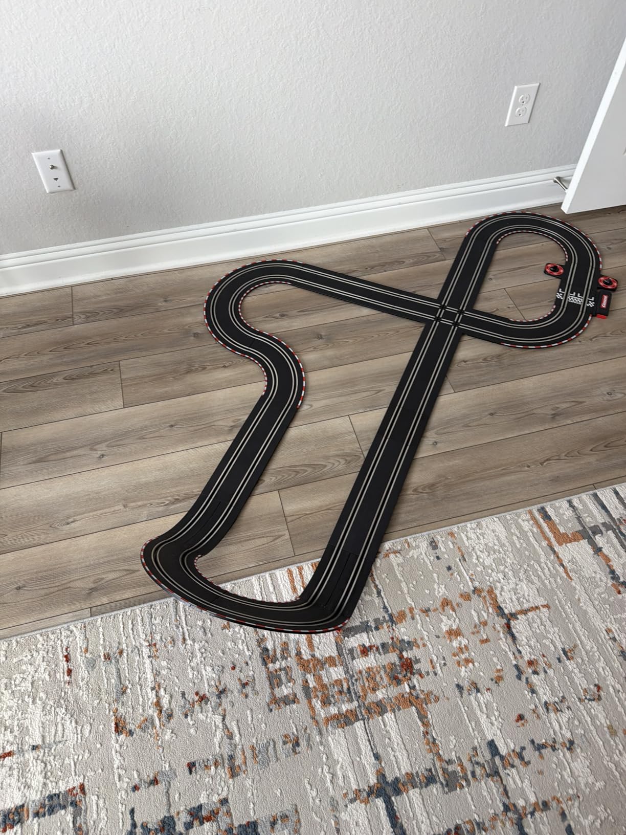 Carrera GO 62582 NASCAR Talladega Competition Electric Powered Slot Car Racing Kids Toy Race Track Set Includes 2 Hand Controllers and 2 Cars in 1:43 Scale customer photo 1