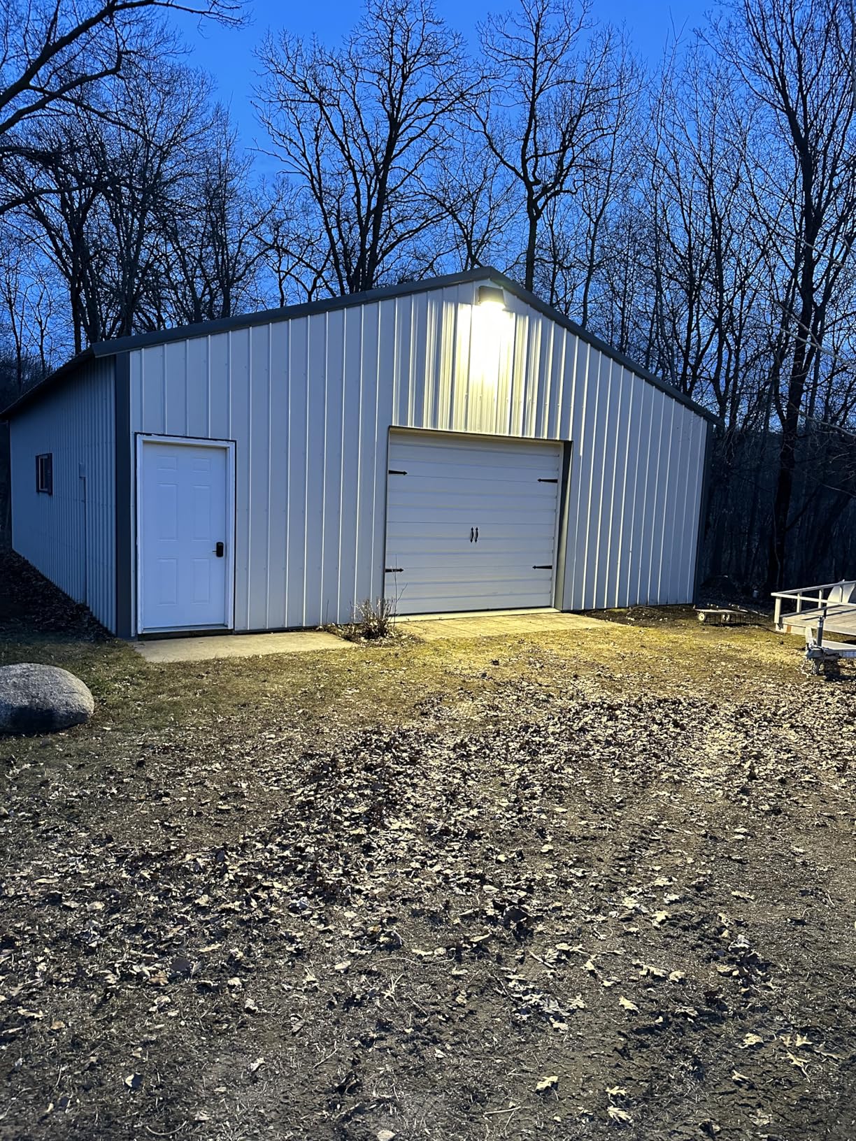 Konlite - 125W/105W/76W Full-Cutoff LED Wall Pack Lights, Selectable Wattage & CCT (5000K/4000K/3000K), LED Wall Light, Energy Efficient, Durable, Outdoor Commercial Wall Pack Light, 20,812LM customer photo 1