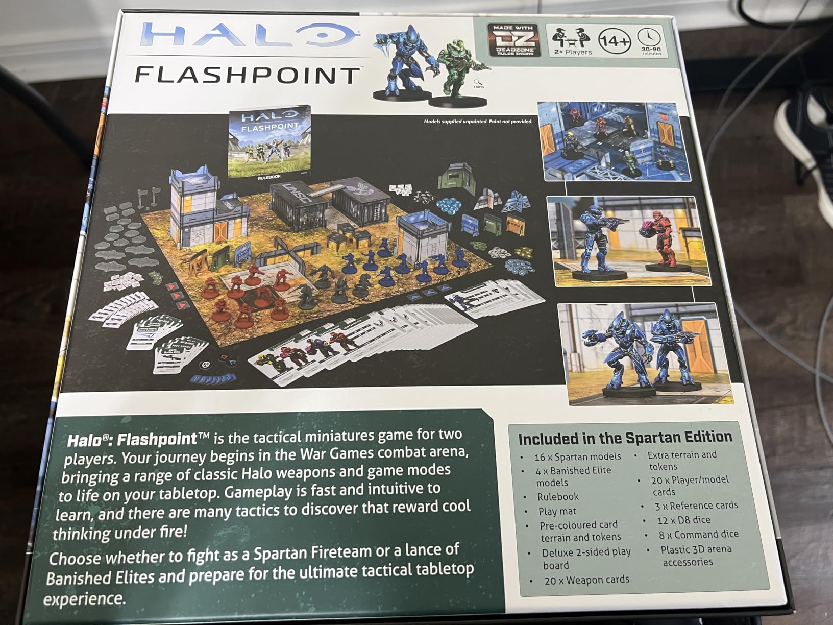 mantic Games, Halo: Flashpoint - The Tactical Miniatures Game (Spartan Edition Starter Set) | Tabletop Miniatures Game customer photo 1
