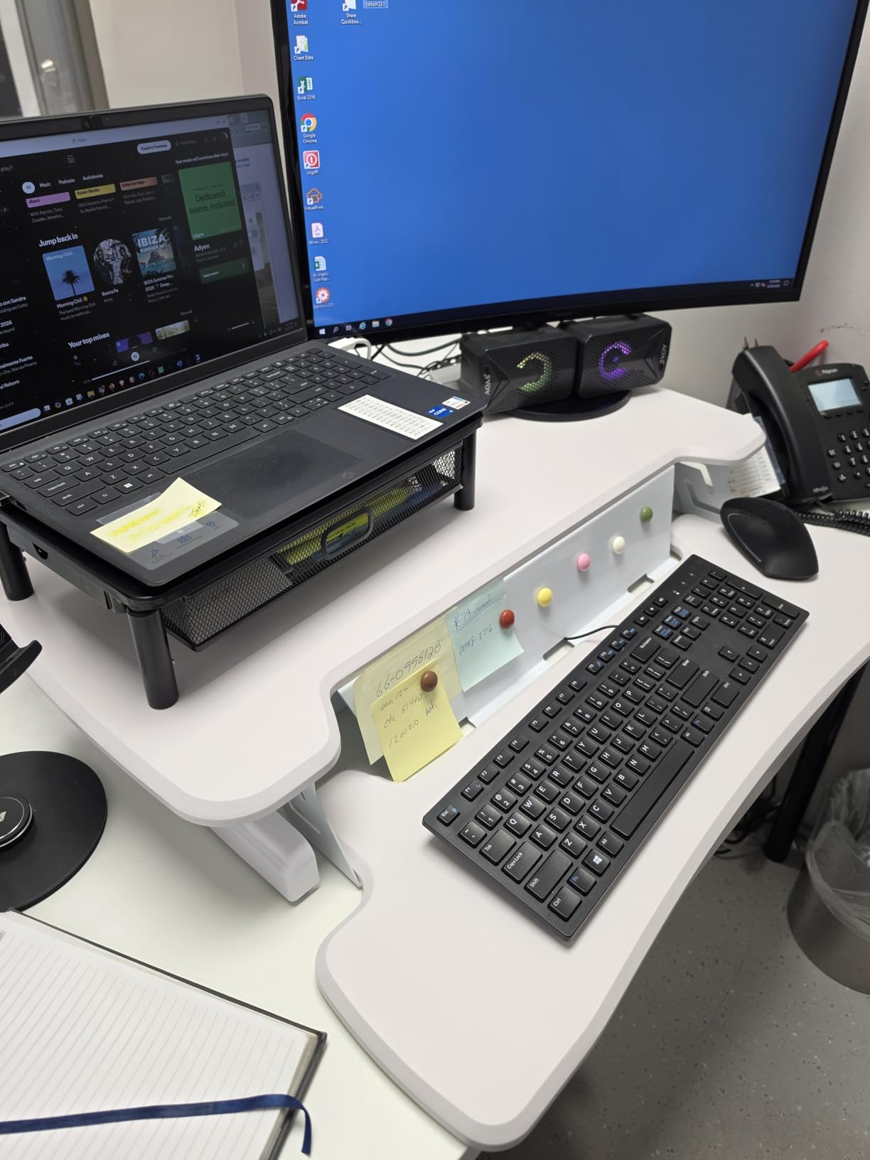 JOY worker Standing Desk Converter, 32