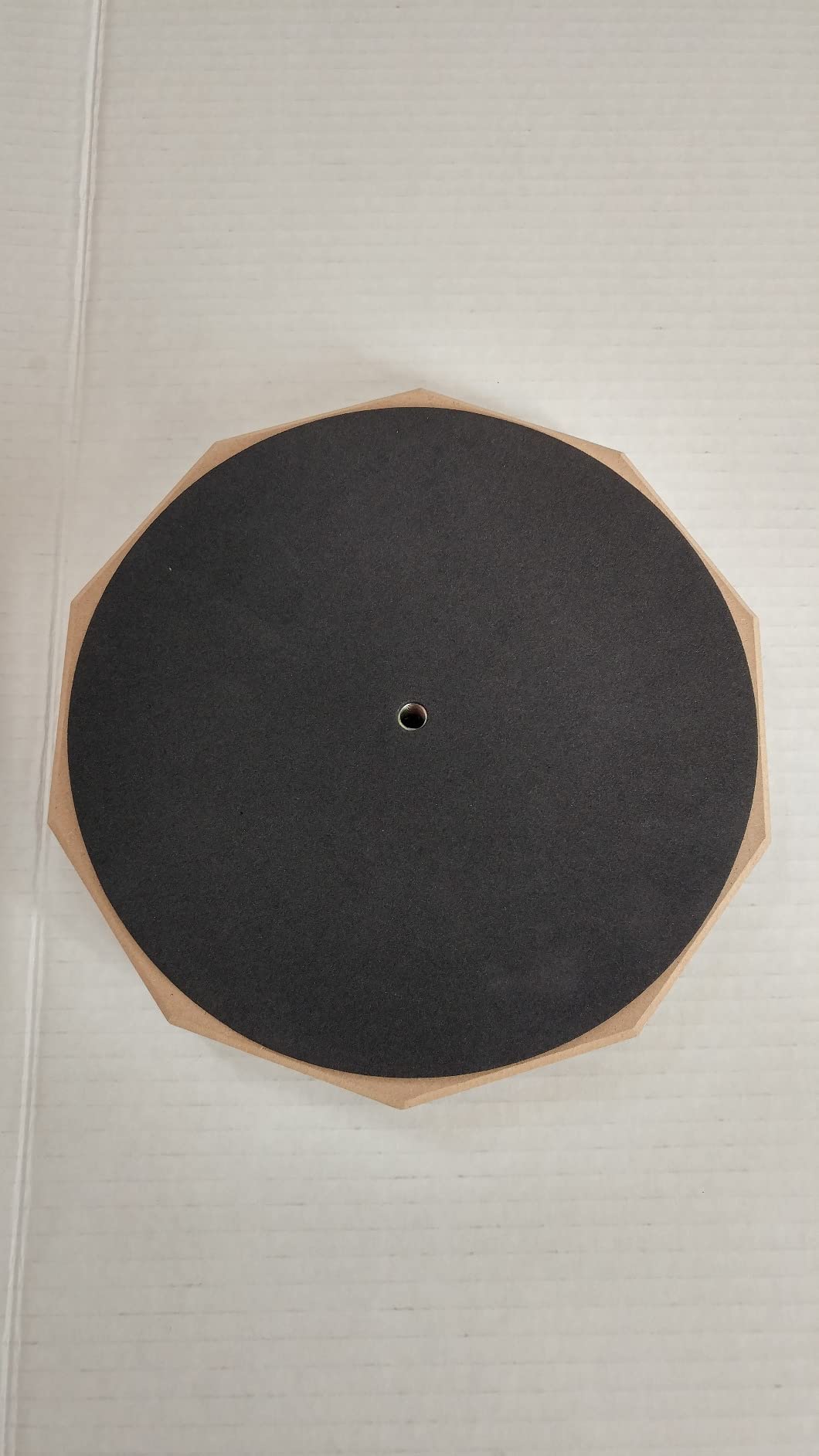 GLEAM Drum Practice Pad - 8 inch Silicone Surface High Density Compressed Wood Foam Backside (Double-sided) customer photo 2