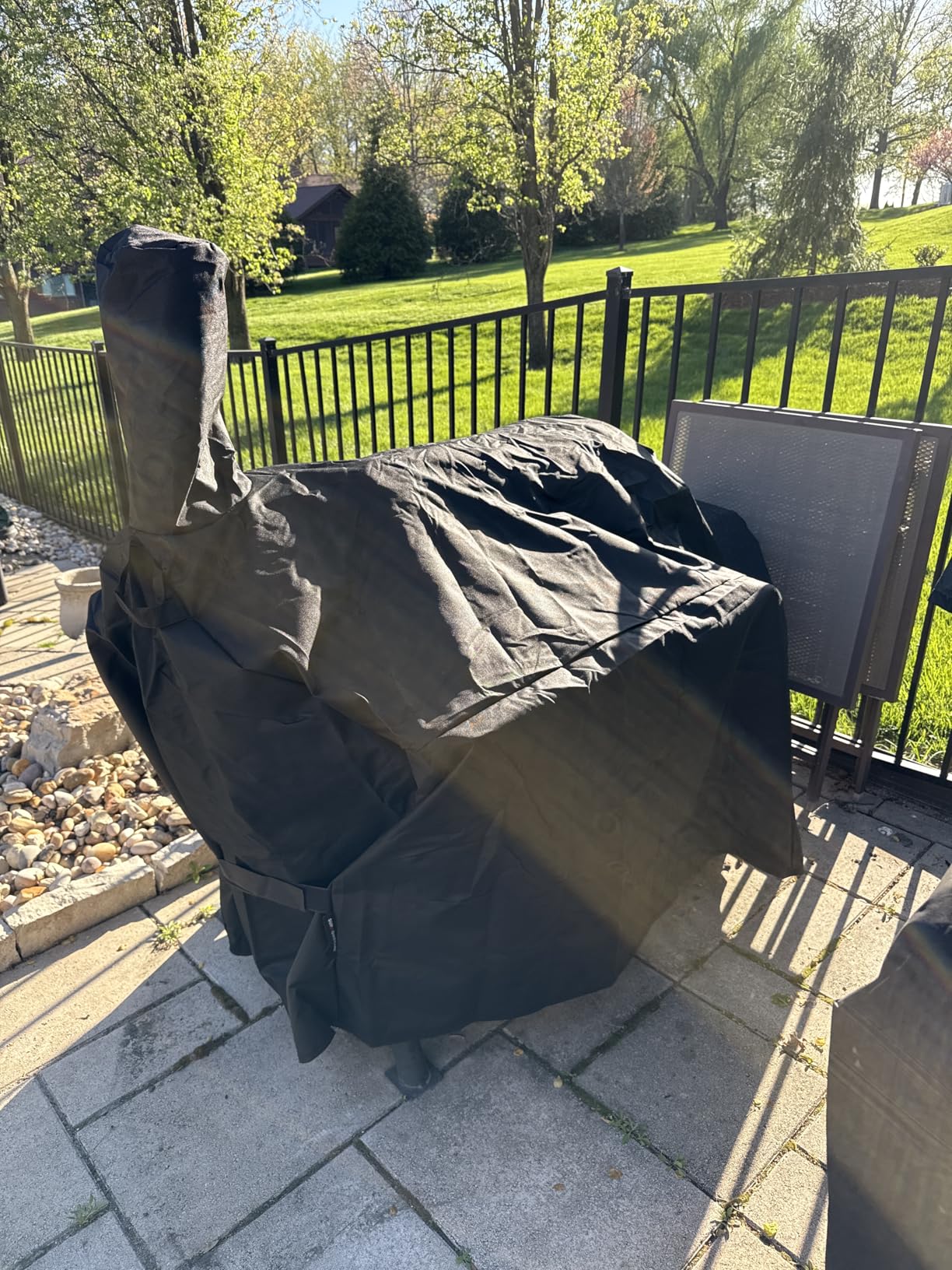 Suphomeware 600D Waterproof Grill Cover for Oklahoma Joe's Highland Smoker | 59