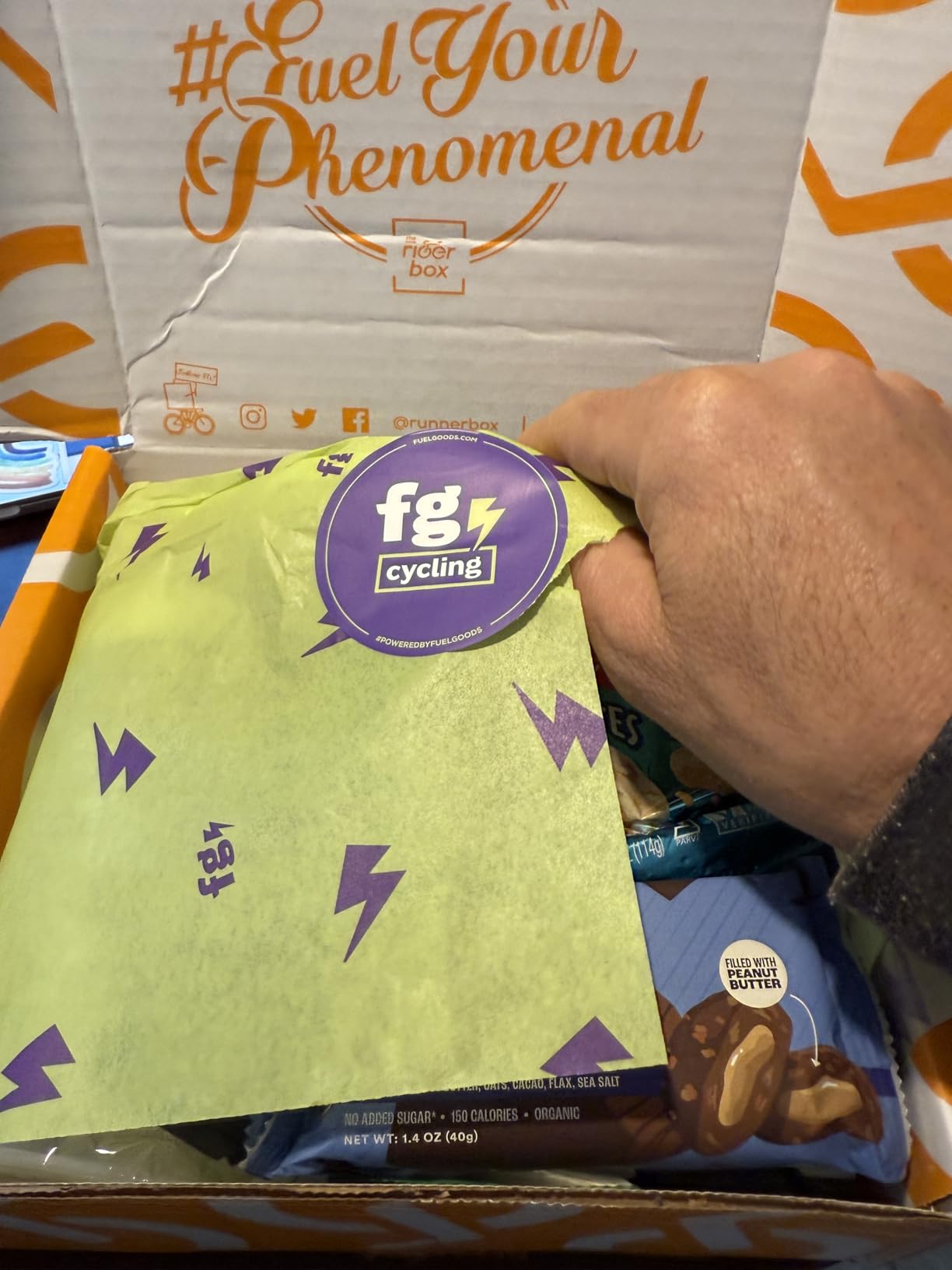 The RunnerBox by Fuel Goods - Best Running Gift Box for Women and Men, 10-12 Runner Essentials for Training, Recovery, and Race Day; Marathon Gifts customer photo 2