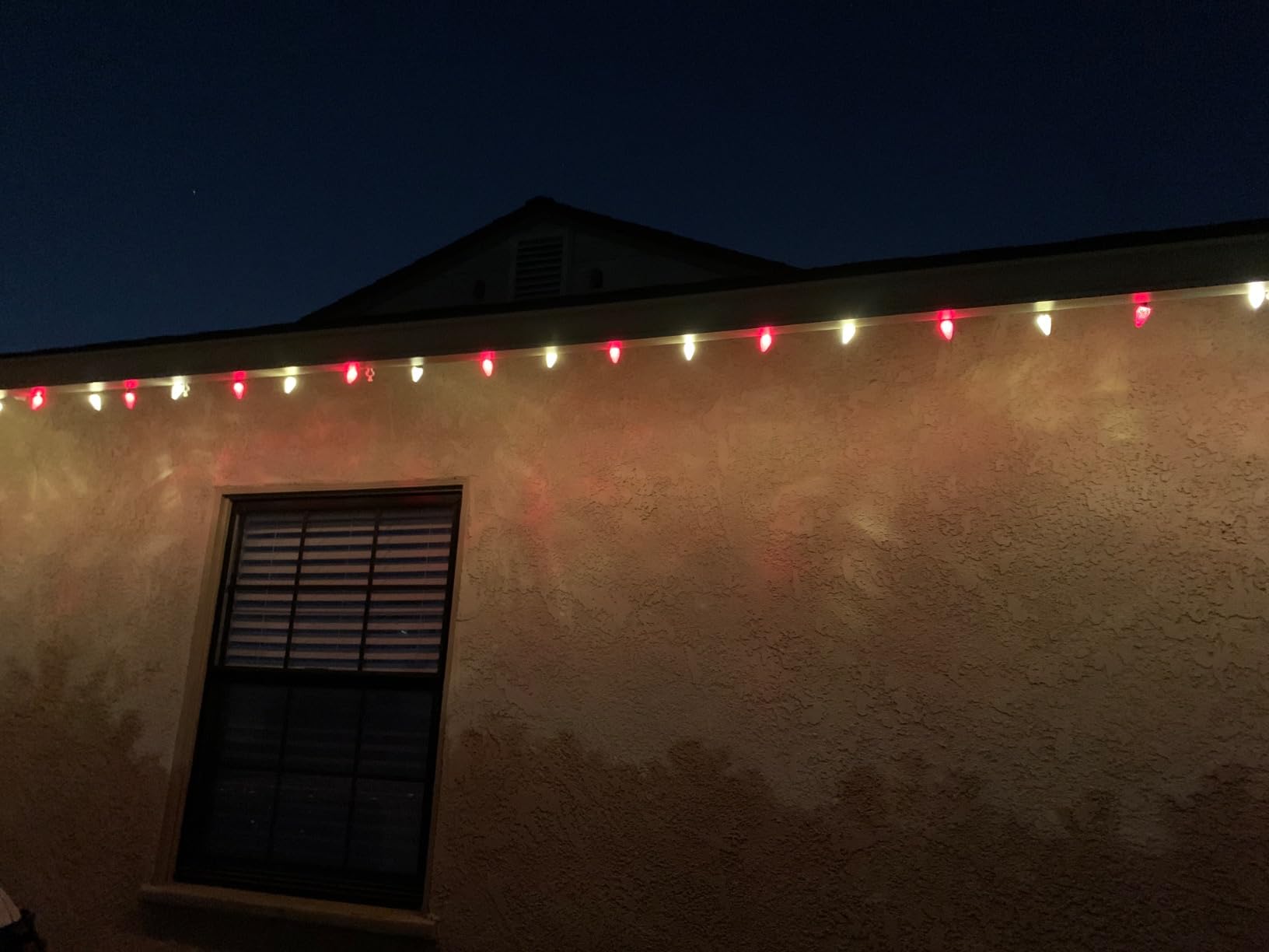 C9 Christmas Lights Outdoor, 114 Feet 150 LED C9 String Lights with Timer & 8 Light Modes, Waterproof Commercial Grade Connectable Christmas Tree Lights for Indoor Outside Roofline Patio, Multicolor customer photo 2