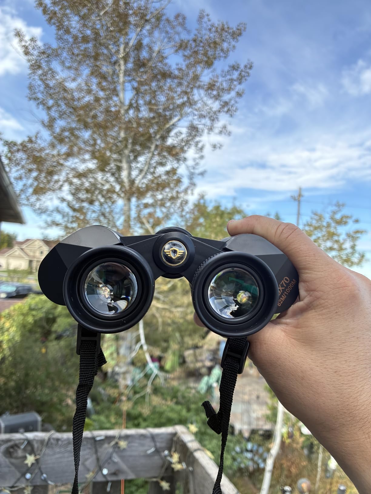 Aurosports 20x70 Binoculars for Adults with 70mm Large Objective Lens | High Powered, Enhanced Low-Light Performance, BAK4 Prism FMC HD Optics for Bird Watching, Cruise Ships, Hunting customer photo 1