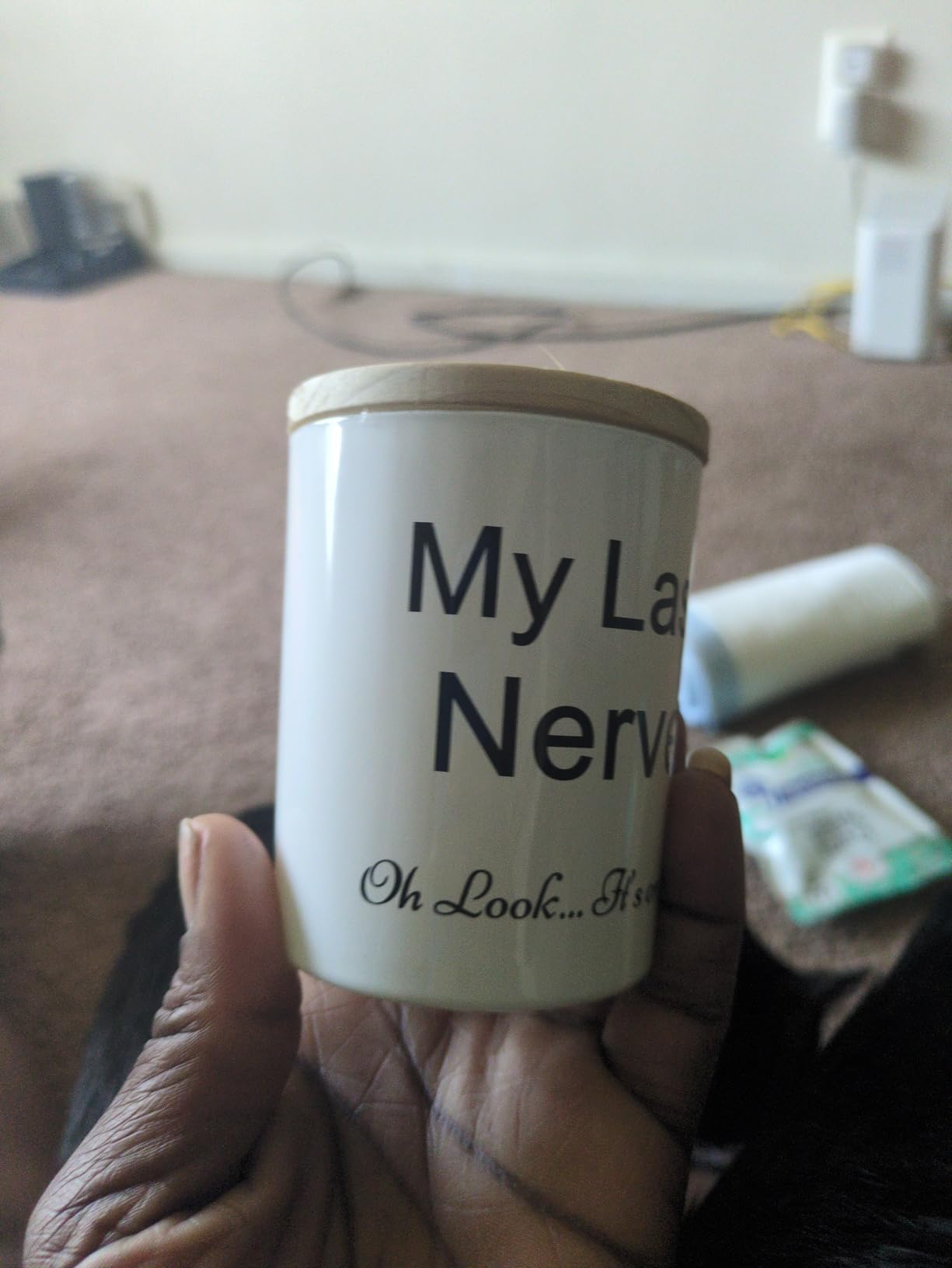 BFJLIFE Coworker Gifts for Women Funny Cool Co Worker Gifts for Christmas Birthday Unique Lavender Scented Soy Candles customer photo 2