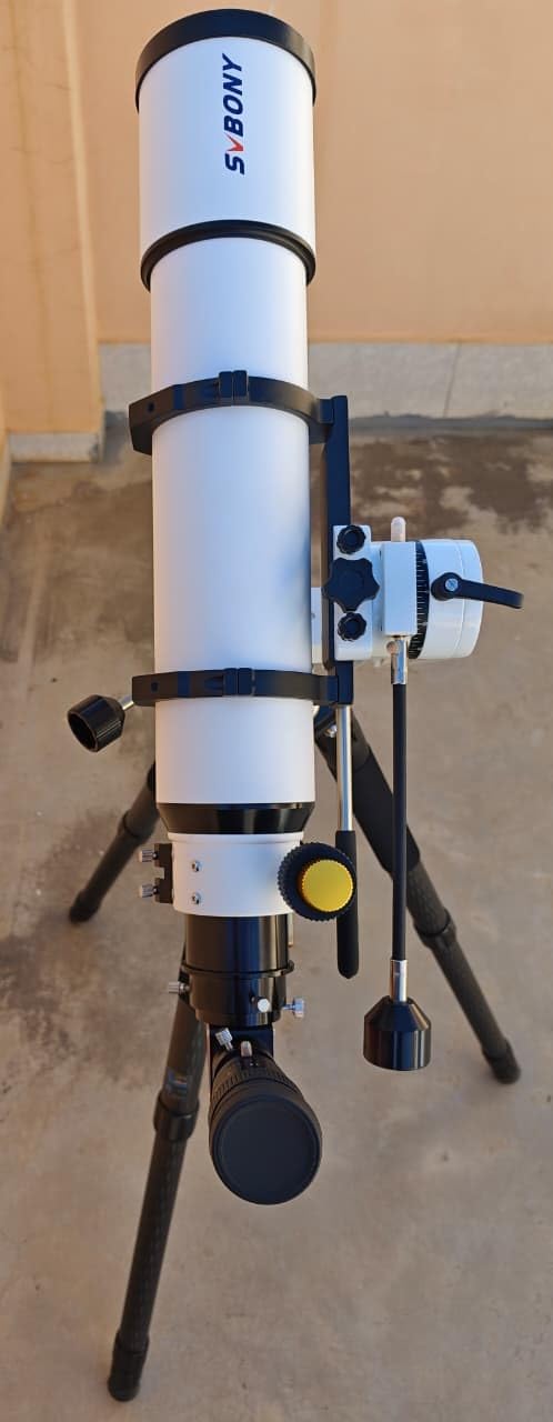 SVBONY SV48P Telescope for Adults High Powered, 102mm Large Aperture F6.5 | Short Focal Ratio, Achromatic Refractor OTA, for Beginner Astronomer, Astronomical Telescope for Observation of Deep Space customer photo 1