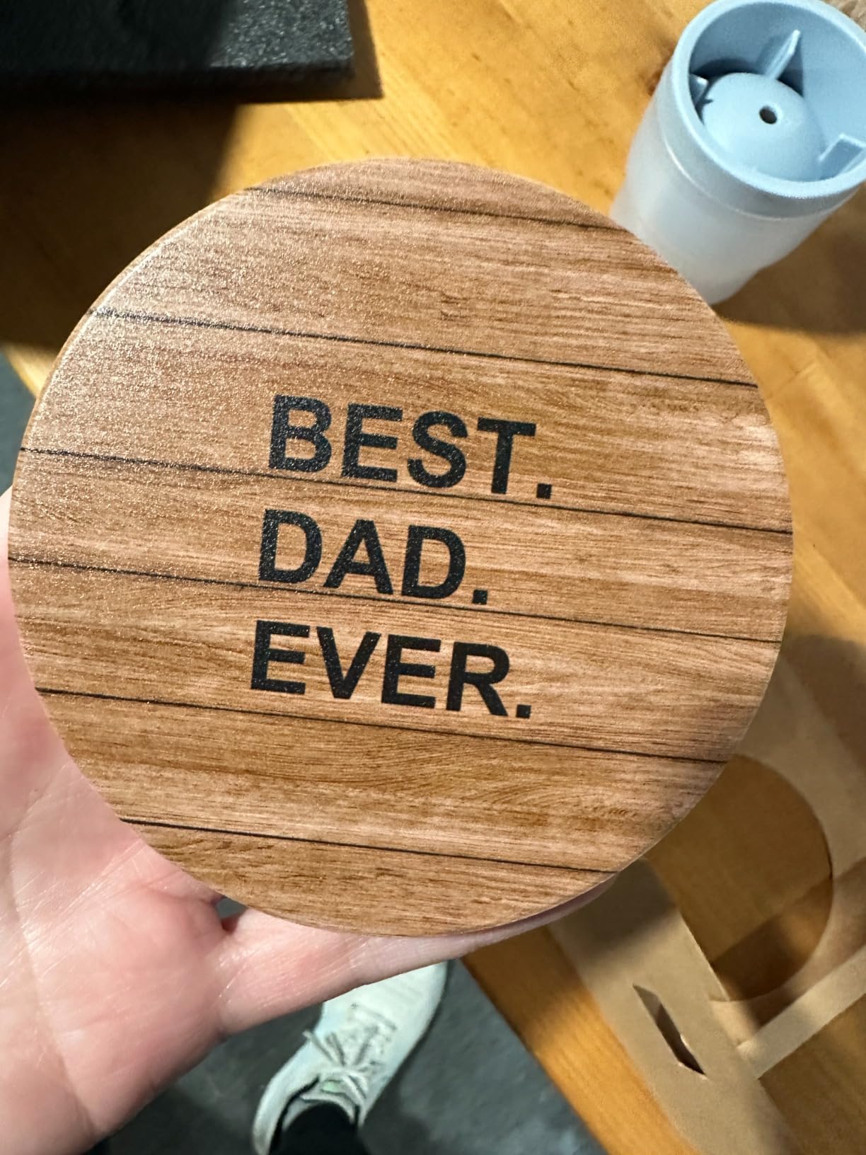 Gifts for Men Dad, Whiskey Decanter Set with Gift Box, Unique Christmas from Daughter or Son, Perfect Birthday and Retirement Present for Men - Includes 2 Ice Molds, 2 Coasters, and a Gift Card customer photo 2