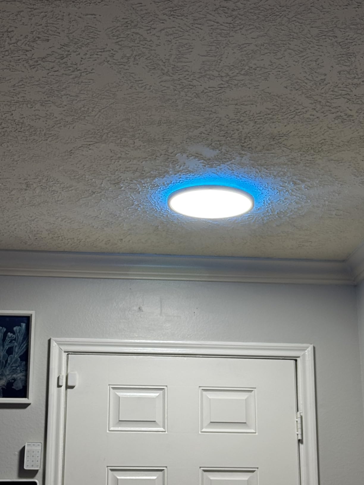 2 Pack Smart RGB LED Ceiling Light with Remote, 12