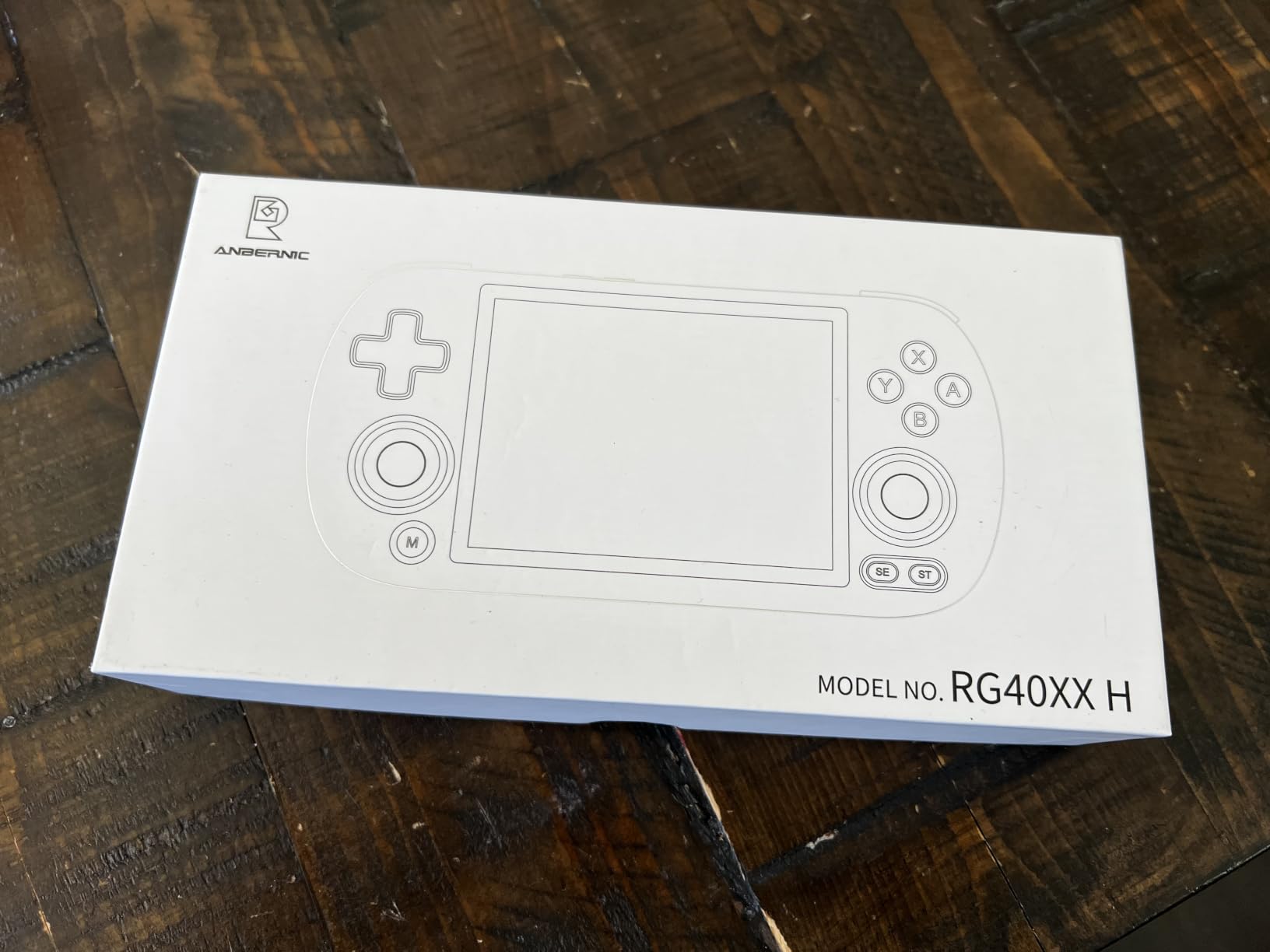 Anbernic RG40XX H Retro Handheld Game Console RG40XXH Retro Gaming Console with 4'' IPS Screen Linux System Built-in 64G TF Card Preloaded Games 5000+ RG40XX H Supports 5G WiFi Bluetooth 4.2 Black customer photo 2