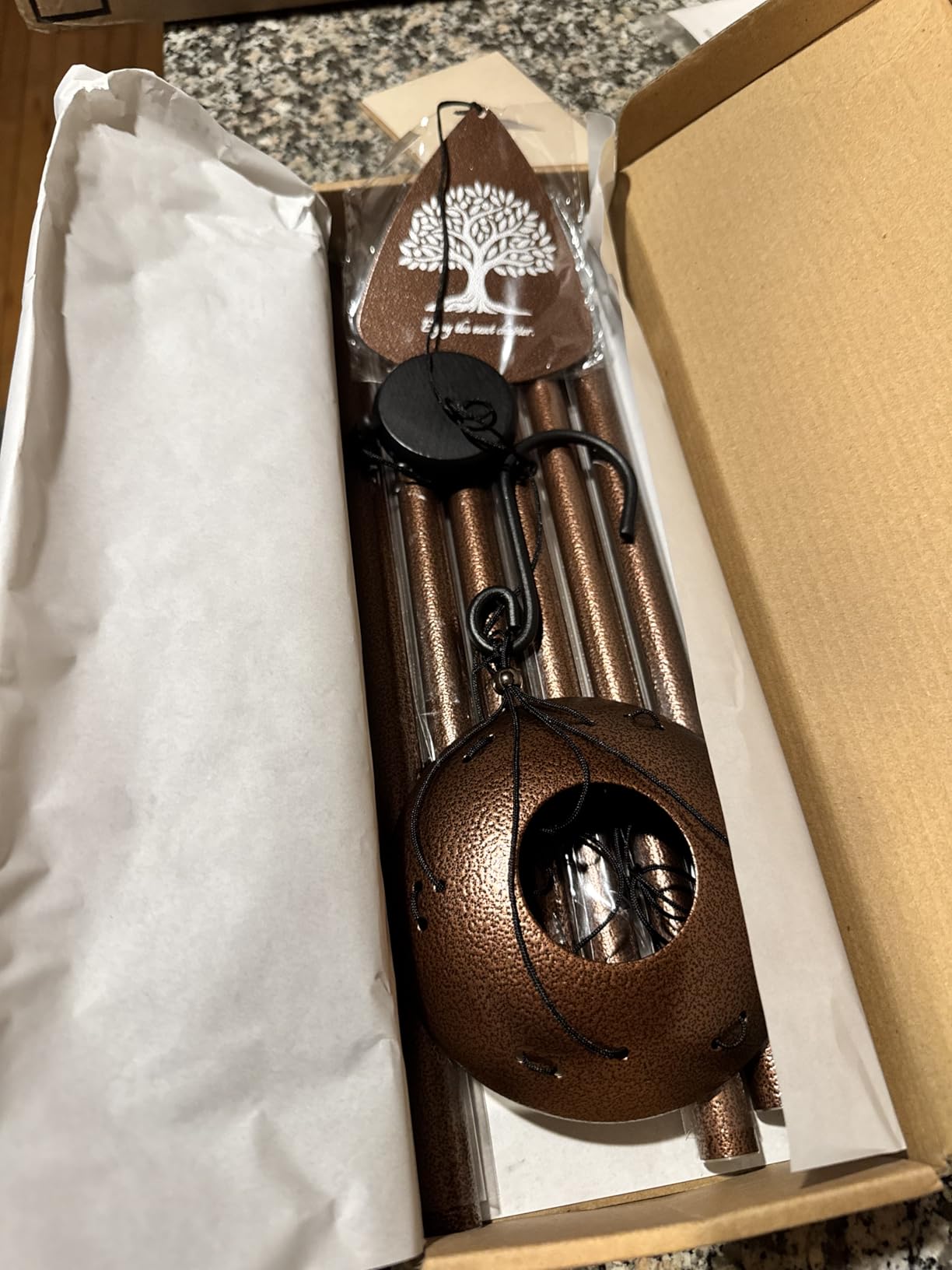 Soopau Bronze Wind Chimes, 32