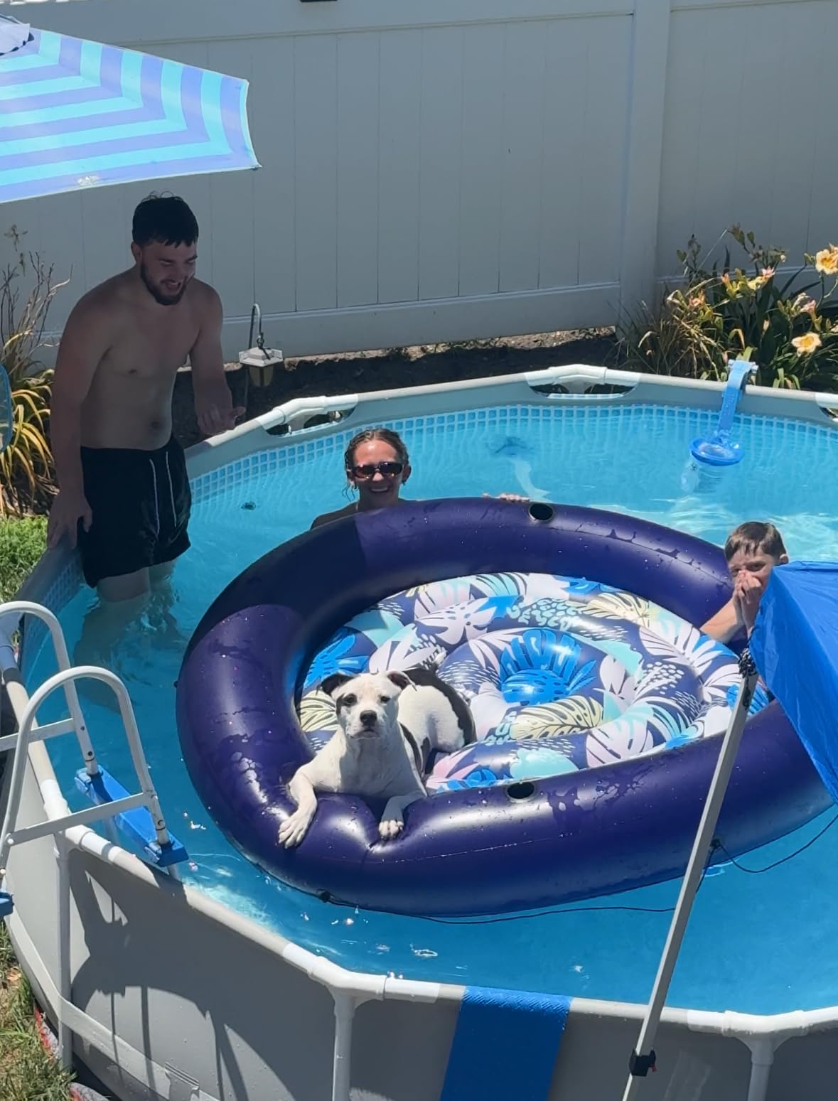 OKSUWATER Inflatable Pool Floats for Adults, Heavy Duty, 75