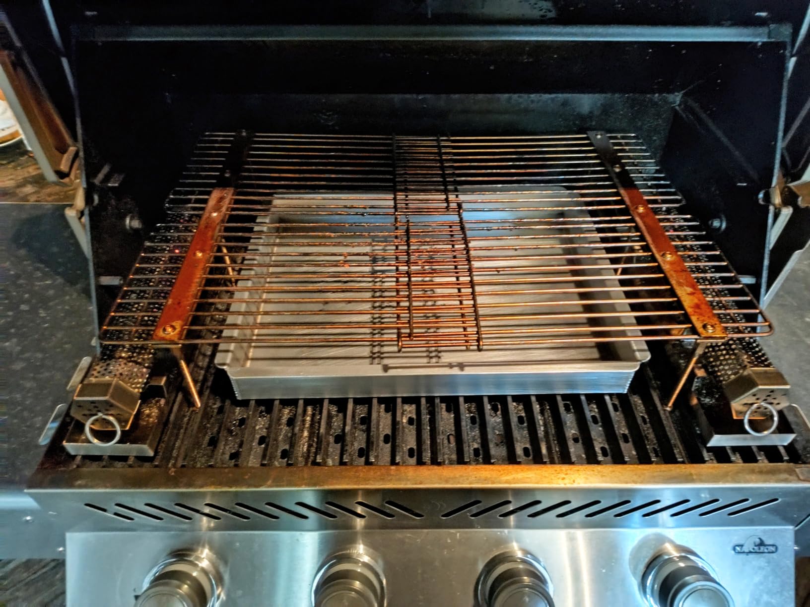 Pellet Smoker Tube with Tube Lid & Tray, 12