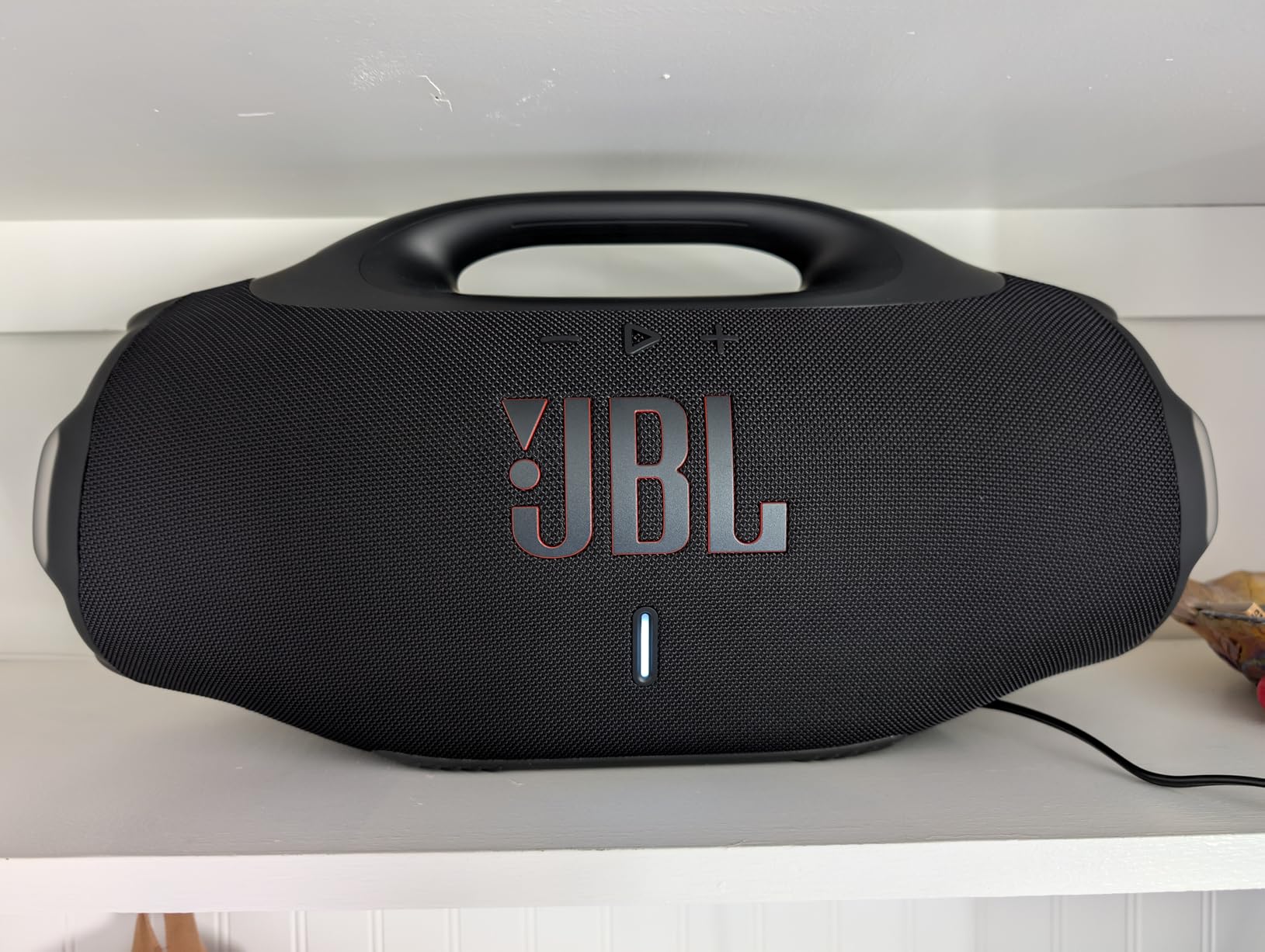 JBL Boombox 4 - Most Powerful Portable Waterproof Speaker with Massive Pro Sound, Up to 34 Hours of Playtime, & Multi-Speaker Connection by Auracast (Black) customer photo 2