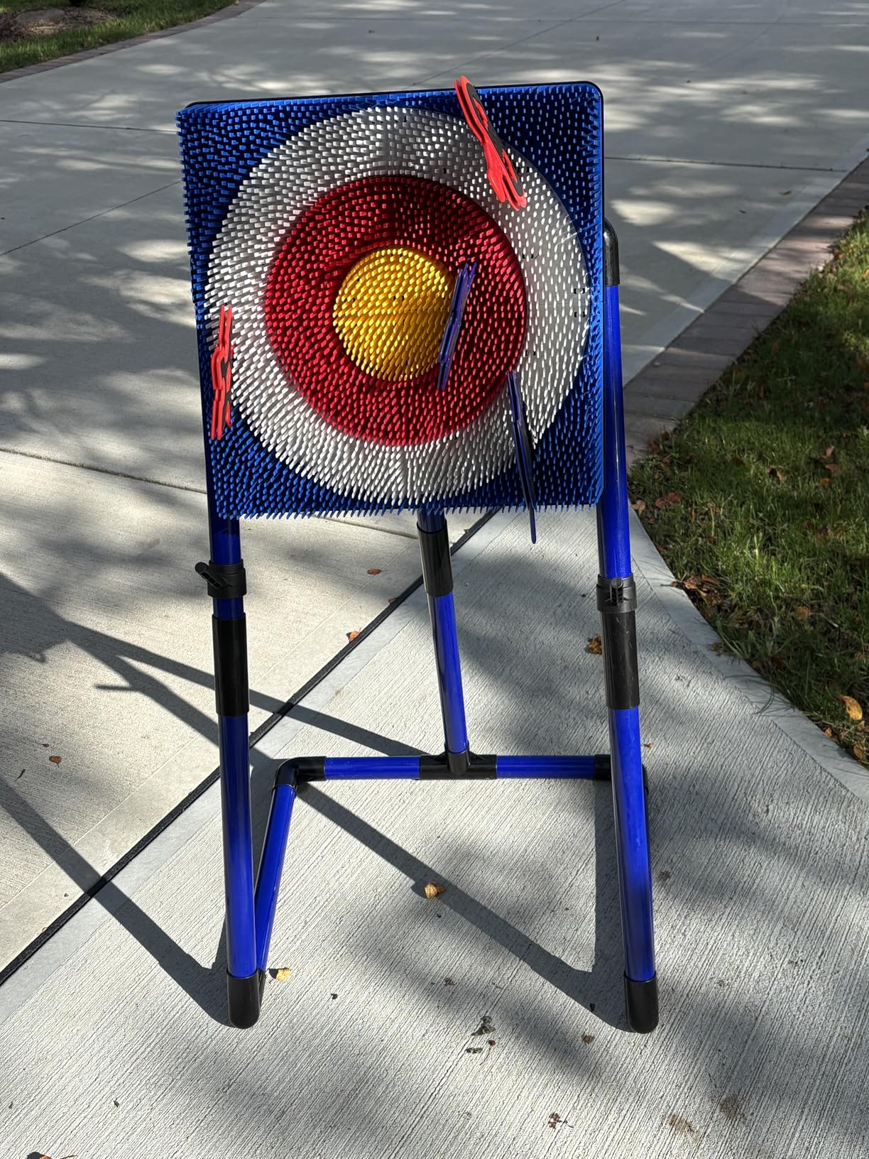 Axe Throwing Game for Backyard - 8 Throwing Axe & 8 Throwing Stars, 24