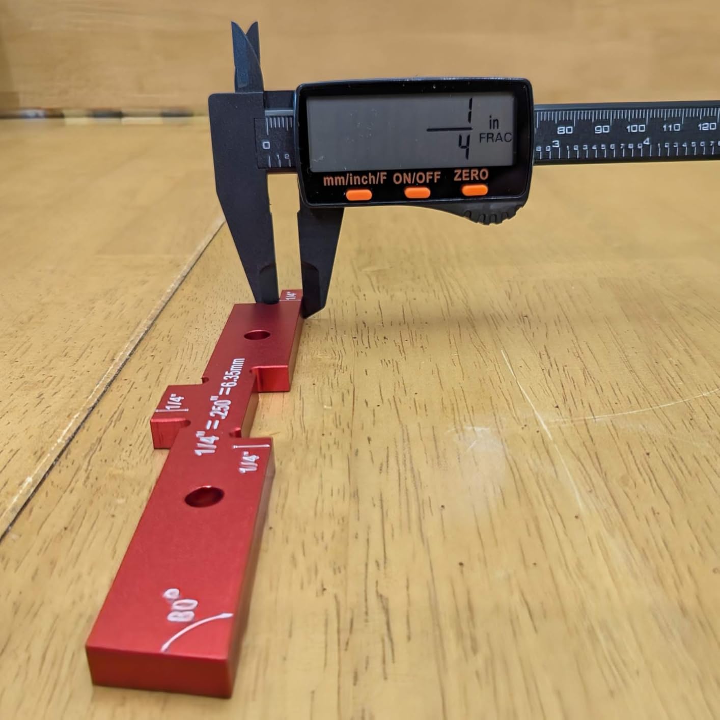 Table Setup Blocks for Woodworking, 14pcs Aluminum Alloy Precision Set up Bars, Precision Height, Depth, Angle & Fence Alignment Gauge Set - Router and Saw Accessories with Storage Case customer photo 2