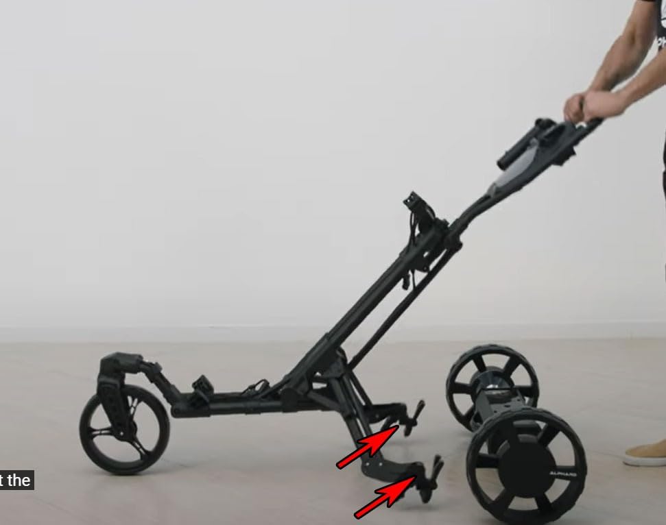 Alphard Golf Electric Caddy Bundle: Club Booster V2Pro + Omni Cart - Complete Remote-Controlled Electric Caddy Bundle - 6-Axis Gyroscope, Downhill Speed Control, Parking Brake customer photo 2