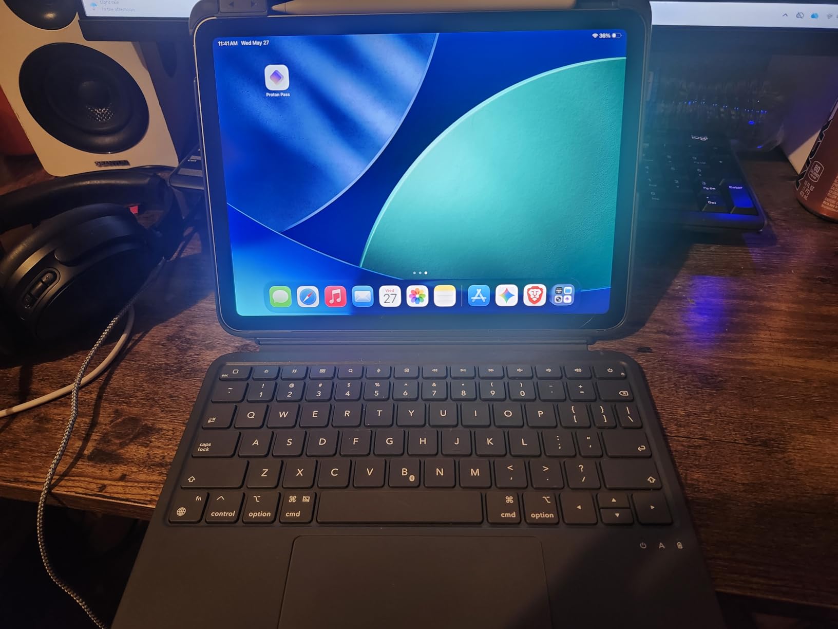 ESR for iPad (A16) 11th/10th Gen Flex Keyboard Case, Ultra-Light Magnetic Detachable Keyboard for iPad 10.9