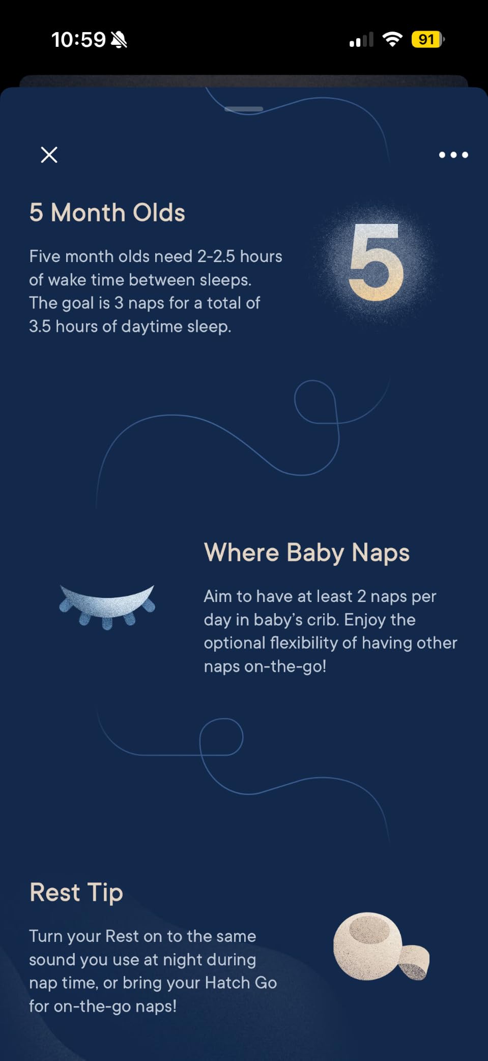Hatch Baby Sound Machine, Night Light (Putty) | Sleep Support | Registry Essential, Routine Builder, Time-to-Rise Alarm Clock, White Noise, Nursery Stories, Toddler Kids (Wi-Fi) customer photo 2