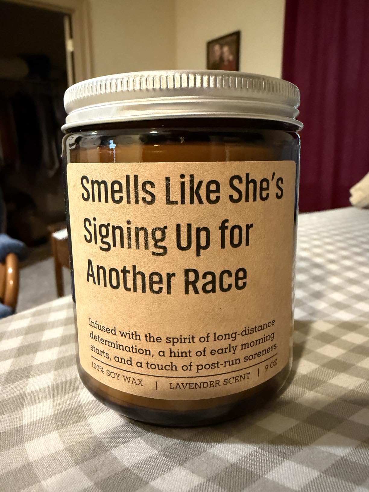 GSPY Candle, Gifts for Runners, Running Accessories for Women - Track and Field, Cross Country, 5K Run, Half Marathon Essentials - Christmas, Birthday, Running Gifts for Marathon Runner, Female, Mom customer photo 1