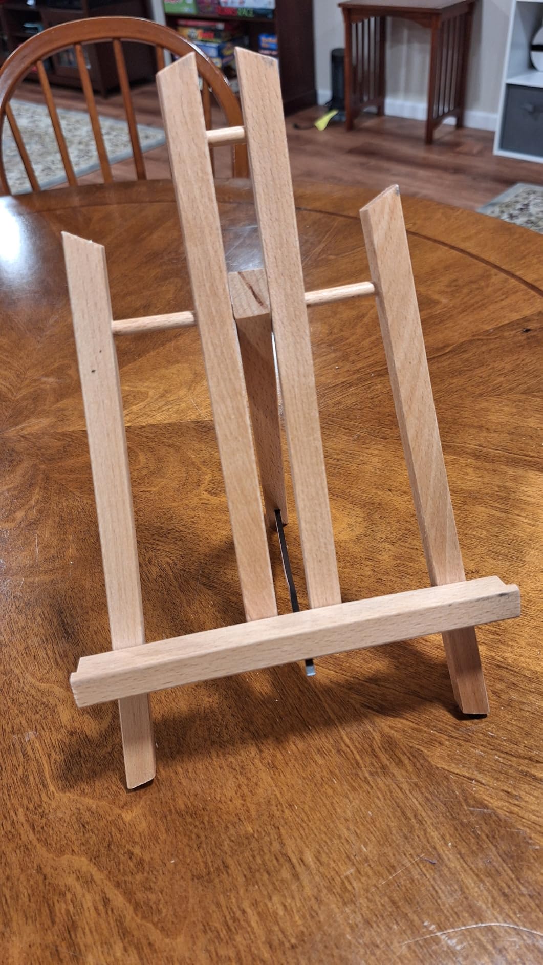 Houseables Easel for Painting, H Frame Easel, Painting Stand, Floor Standing, for Large Canvas, Adjustable, Tilt Flat, Rolling Wheels, Wood, Studio, Adults, Painters, Arts & Crafts, Fits 80