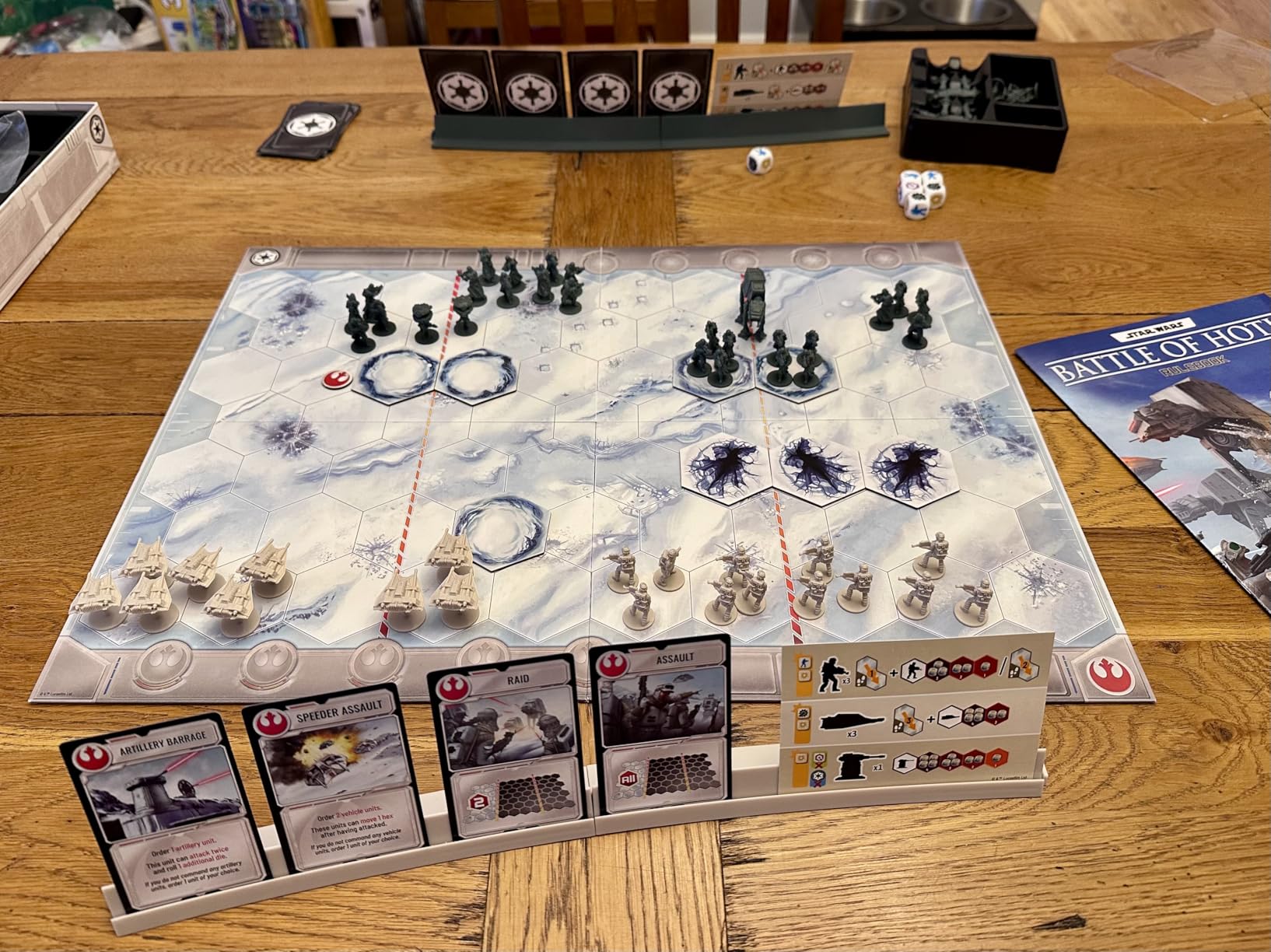 Star Wars: Battle of Hoth Board Game | Command the Imperial Army or Rebel Forces in a Fast-Paced Miniatures Strategy Game customer photo 2