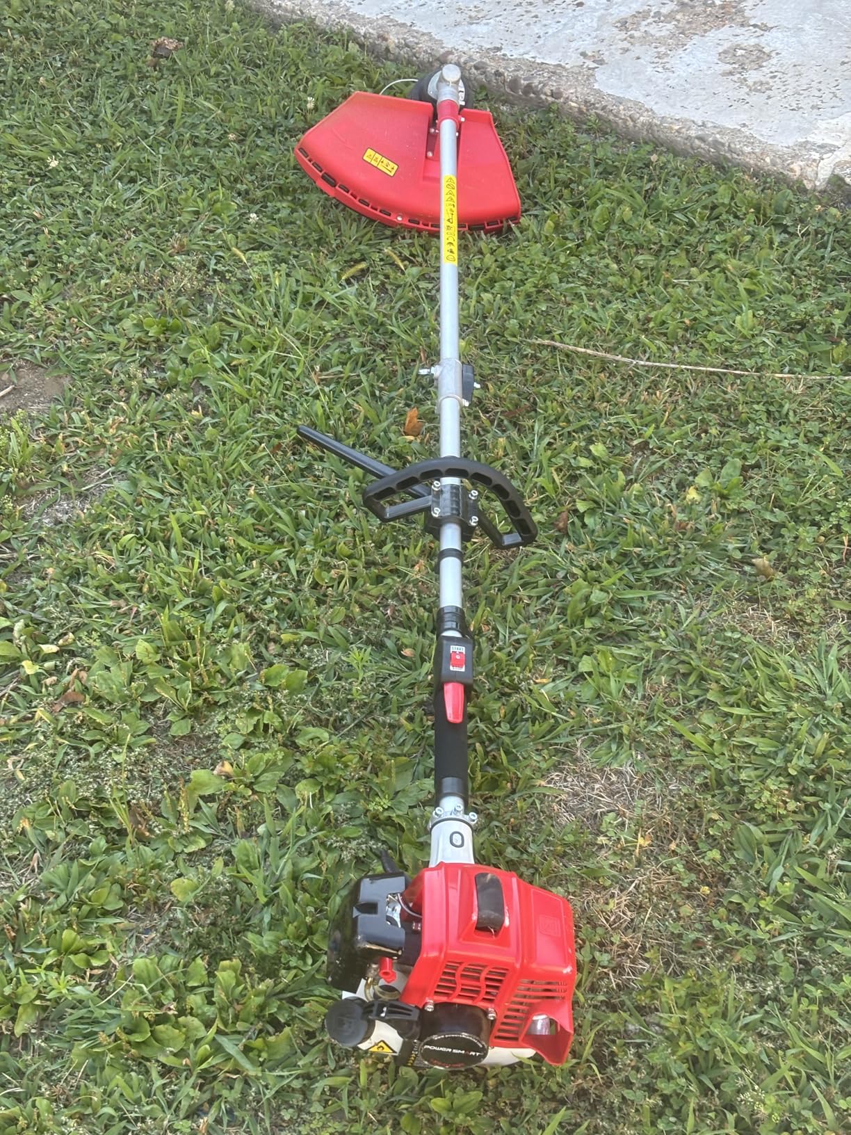 PowerSmart 25.4cc Gas Weed Wacker, String Trimmer/Edger 16-Inch with 10-Inch Brush Cutter for Grass Cutting, 18lb Gas Trimmer customer photo 1