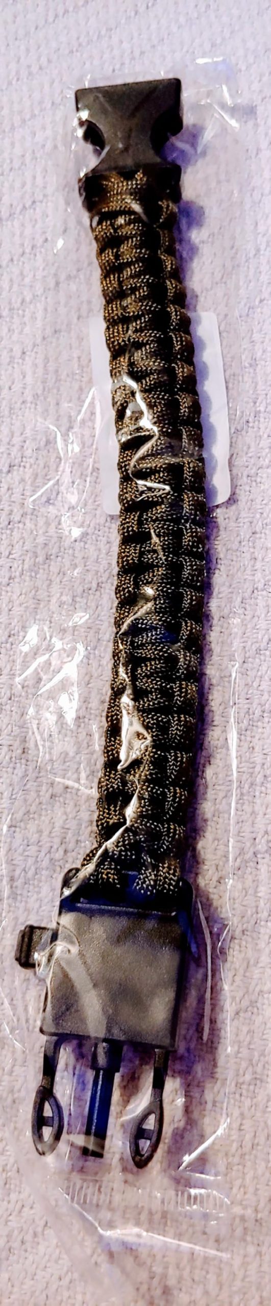 Chinshwehaw 5 in 1 Survival Bracelet - Fire Starter, Loud Whistle, Compass, Paracord Rope & Cutter, Military Grade Tactical Gear for Emergency, Camping & Hiking Gear customer photo 1
