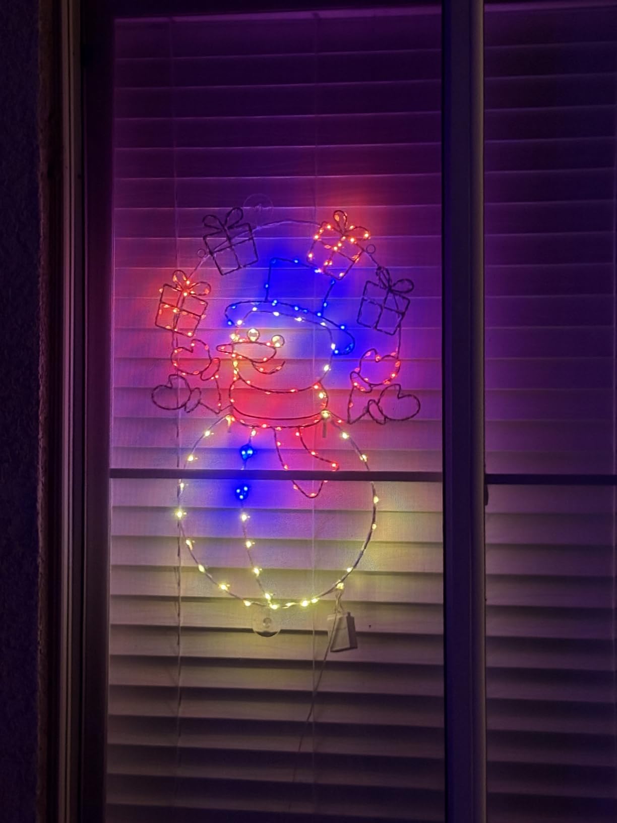 Christmas Window Decorations Lights, 24